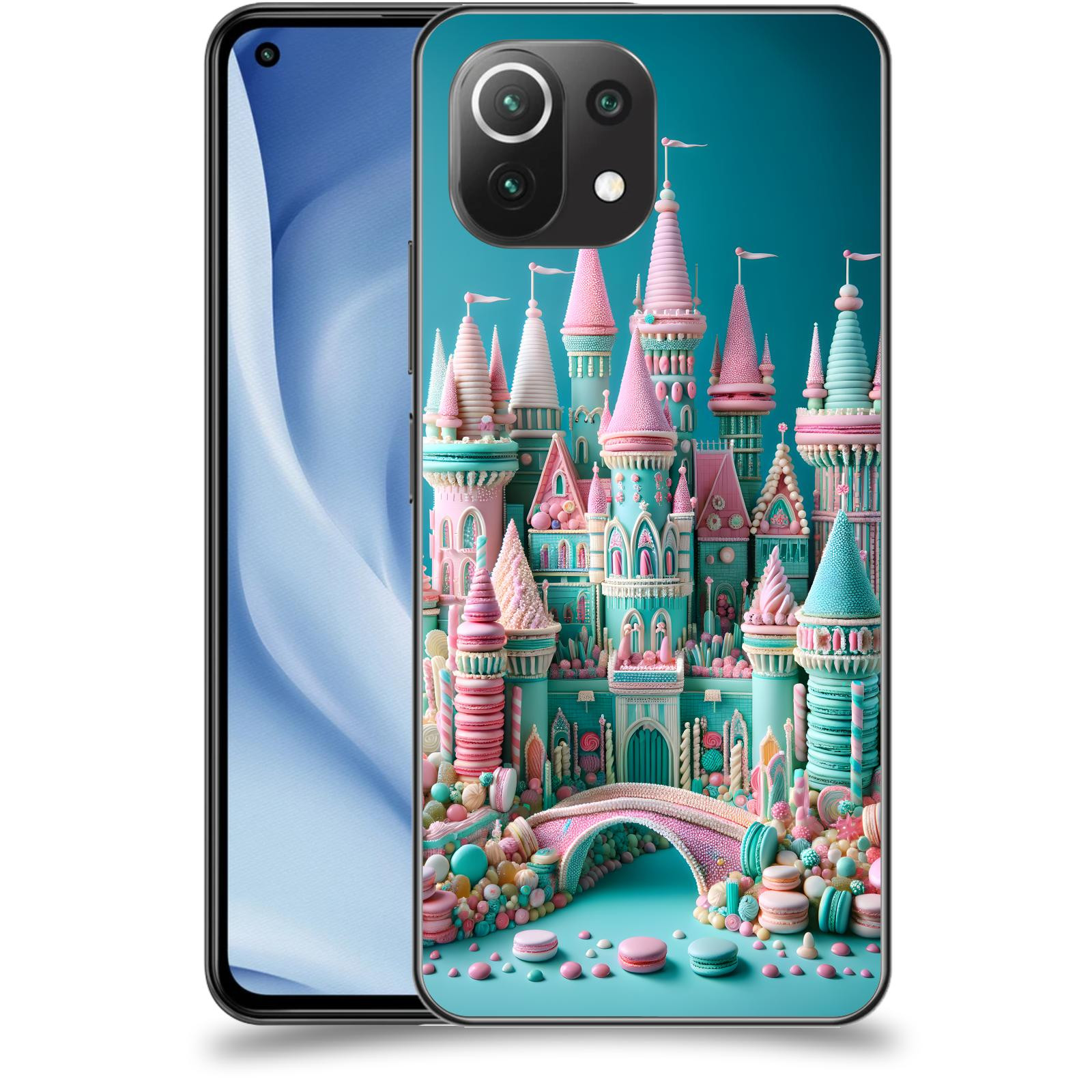 ACOVER Kryt na mobil Xiaomi Mi 11 Lite - Candy castle 2