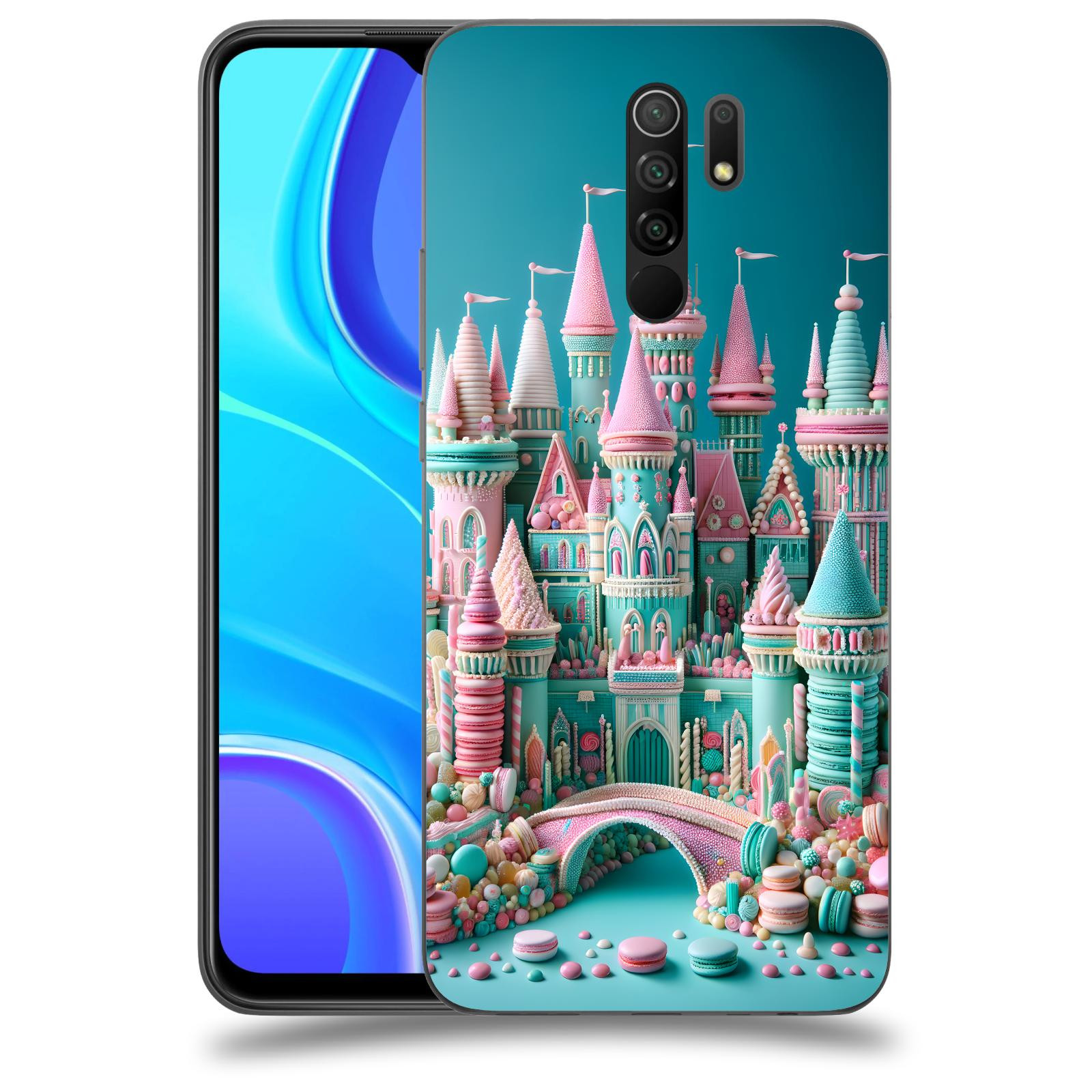 ACOVER Kryt na mobil Xiaomi Redmi 9 - Candy castle 2