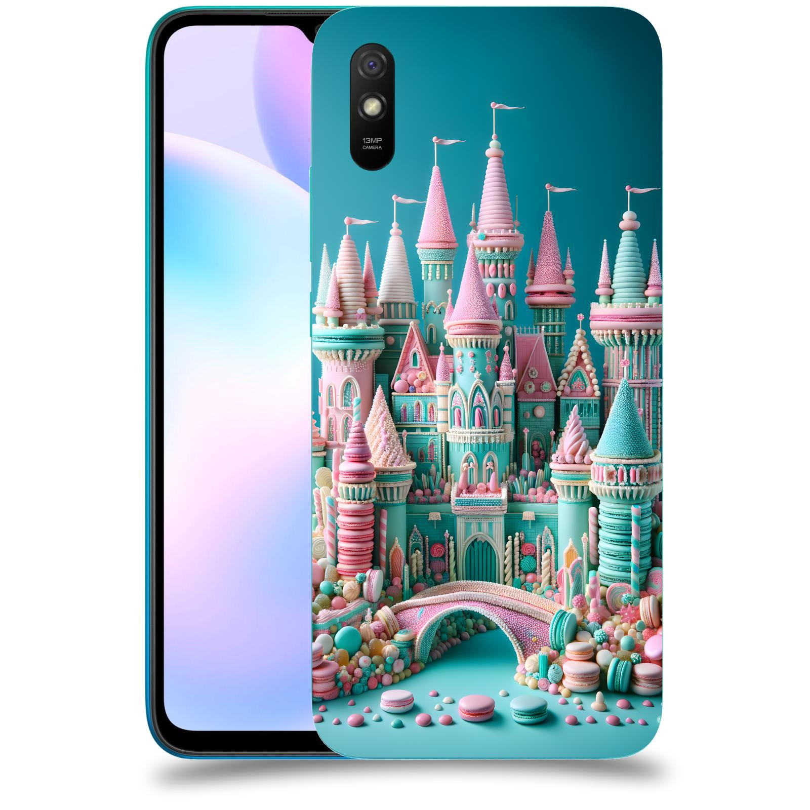 ACOVER Kryt na mobil Xiaomi Redmi 9AT - Candy castle 2