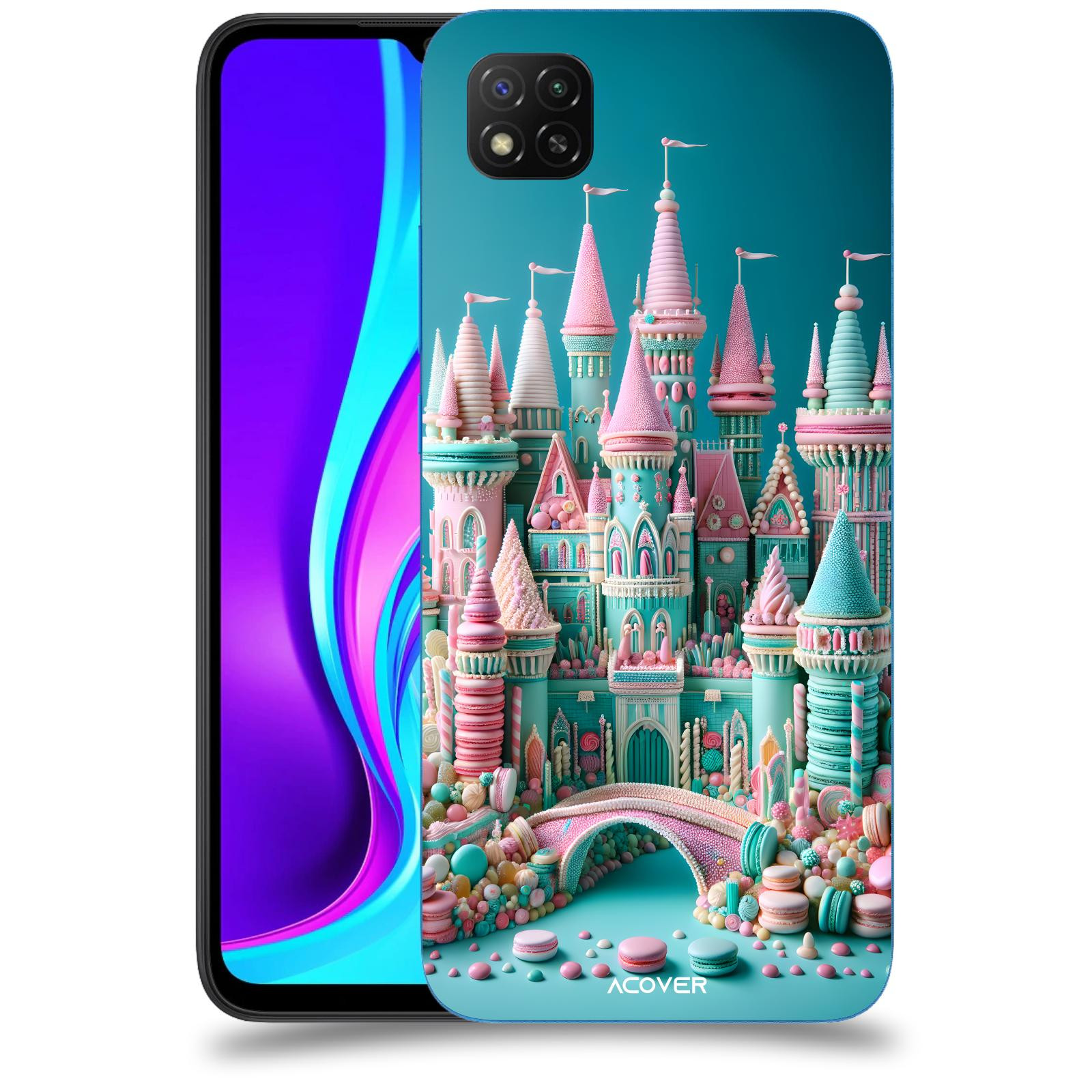 ACOVER Kryt na mobil Xiaomi Redmi 9C - Candy castle 2