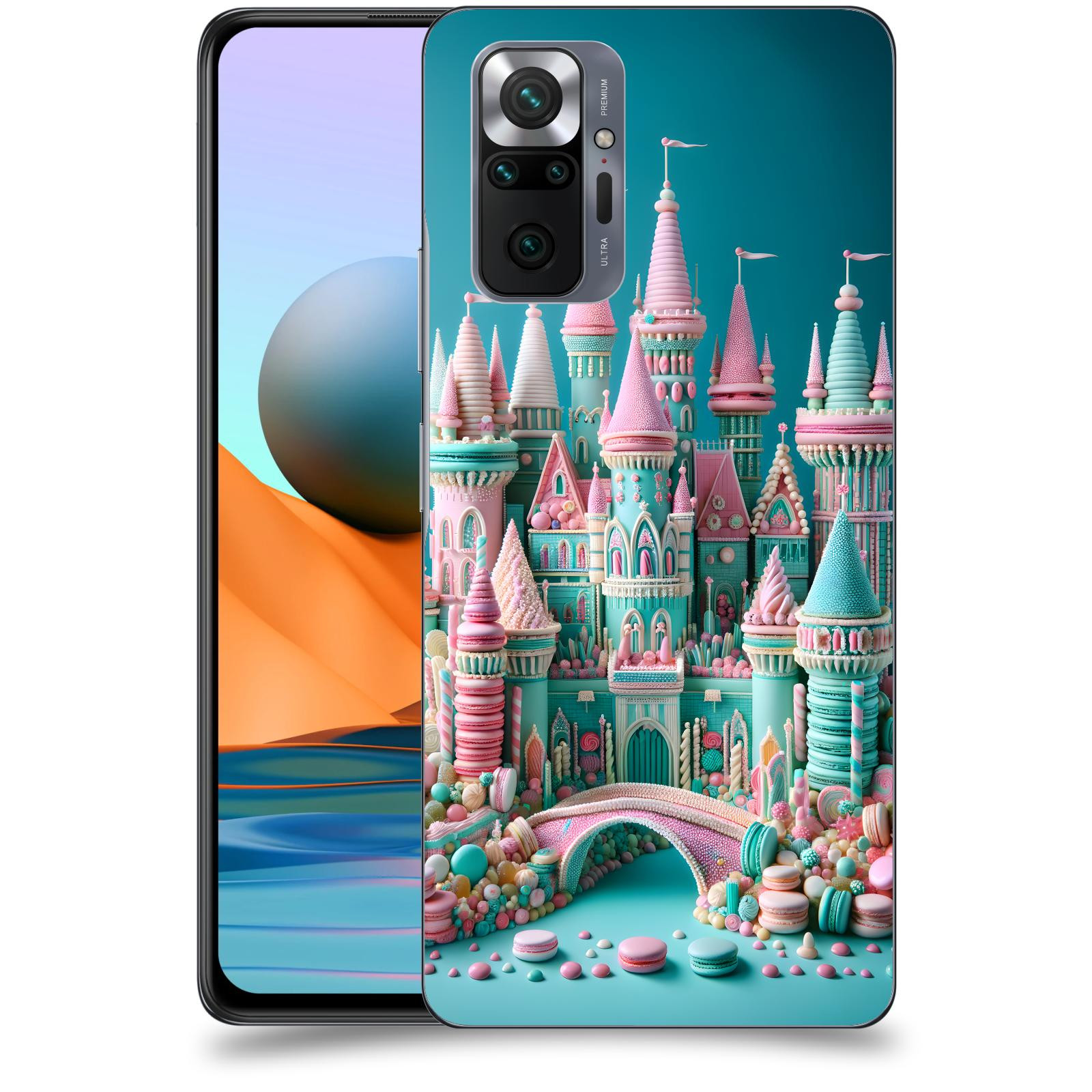 ACOVER Kryt na mobil Xiaomi Redmi Note 10 Pro - Candy castle 2