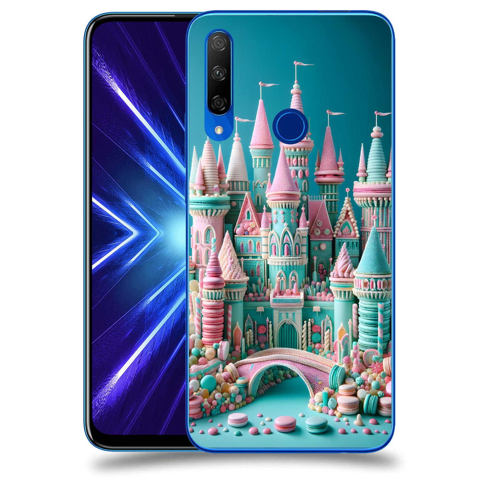 ACOVER Kryt na mobil Honor 9X - Candy castle 2