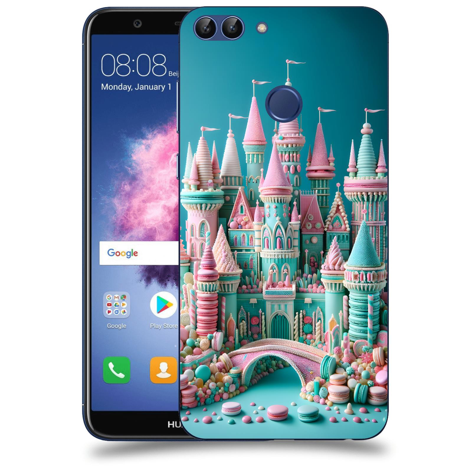 ACOVER Kryt na mobil Huawei P Smart - Candy castle 2
