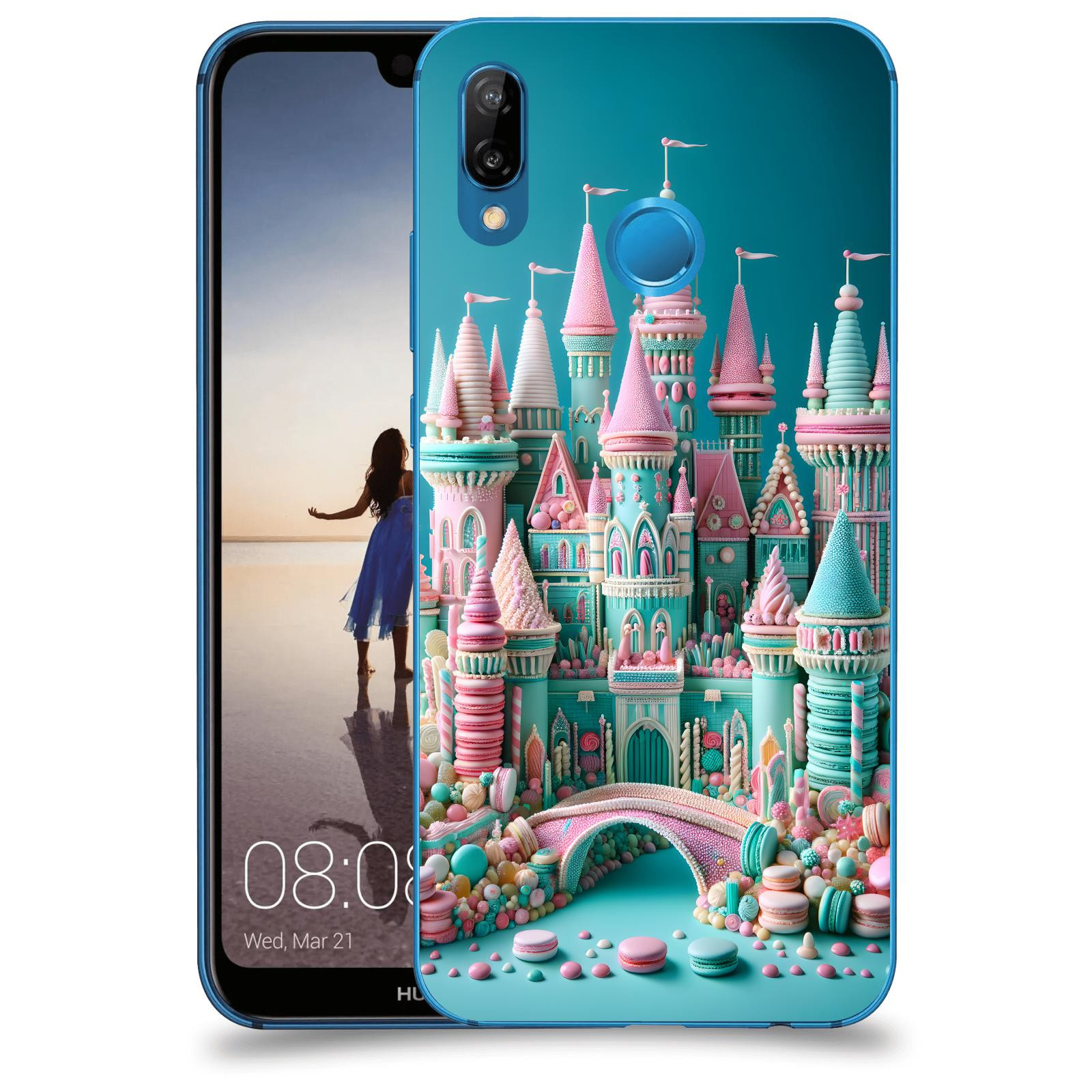 ACOVER Kryt na mobil Huawei P20 Lite - Candy castle 2