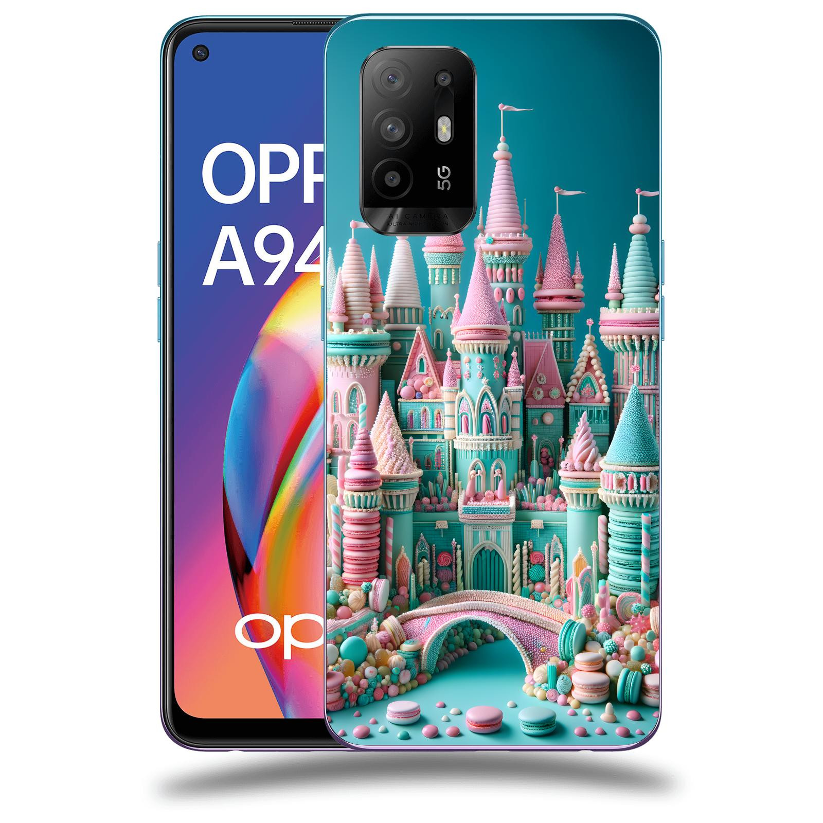 ACOVER Kryt na mobil OPPO A94 5G - Candy castle 2
