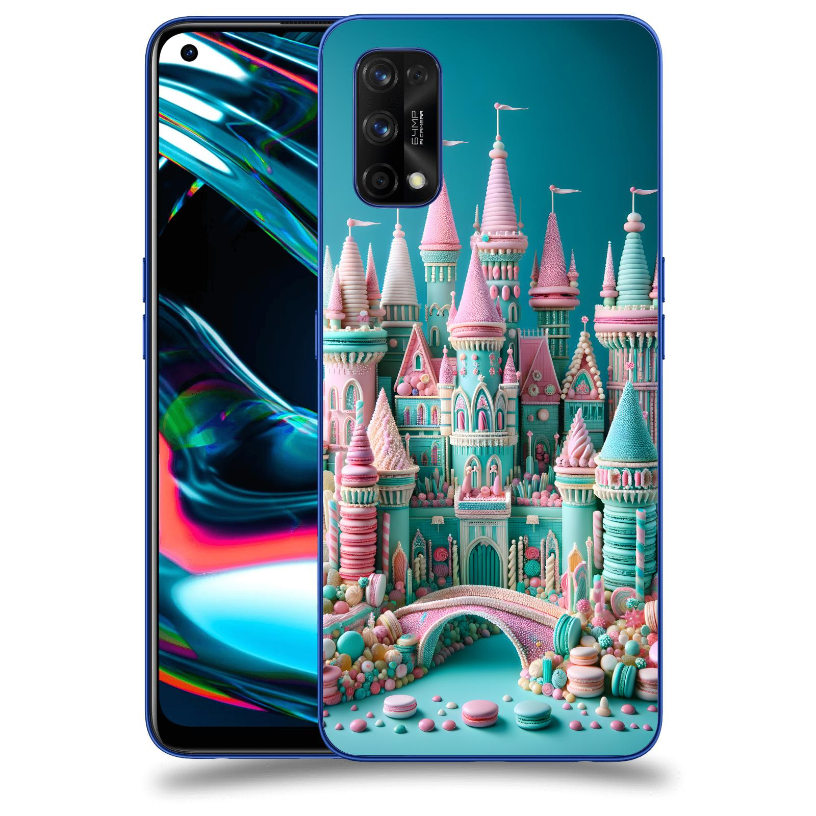 ACOVER Kryt na mobil Realme 7 Pro - Candy castle 2