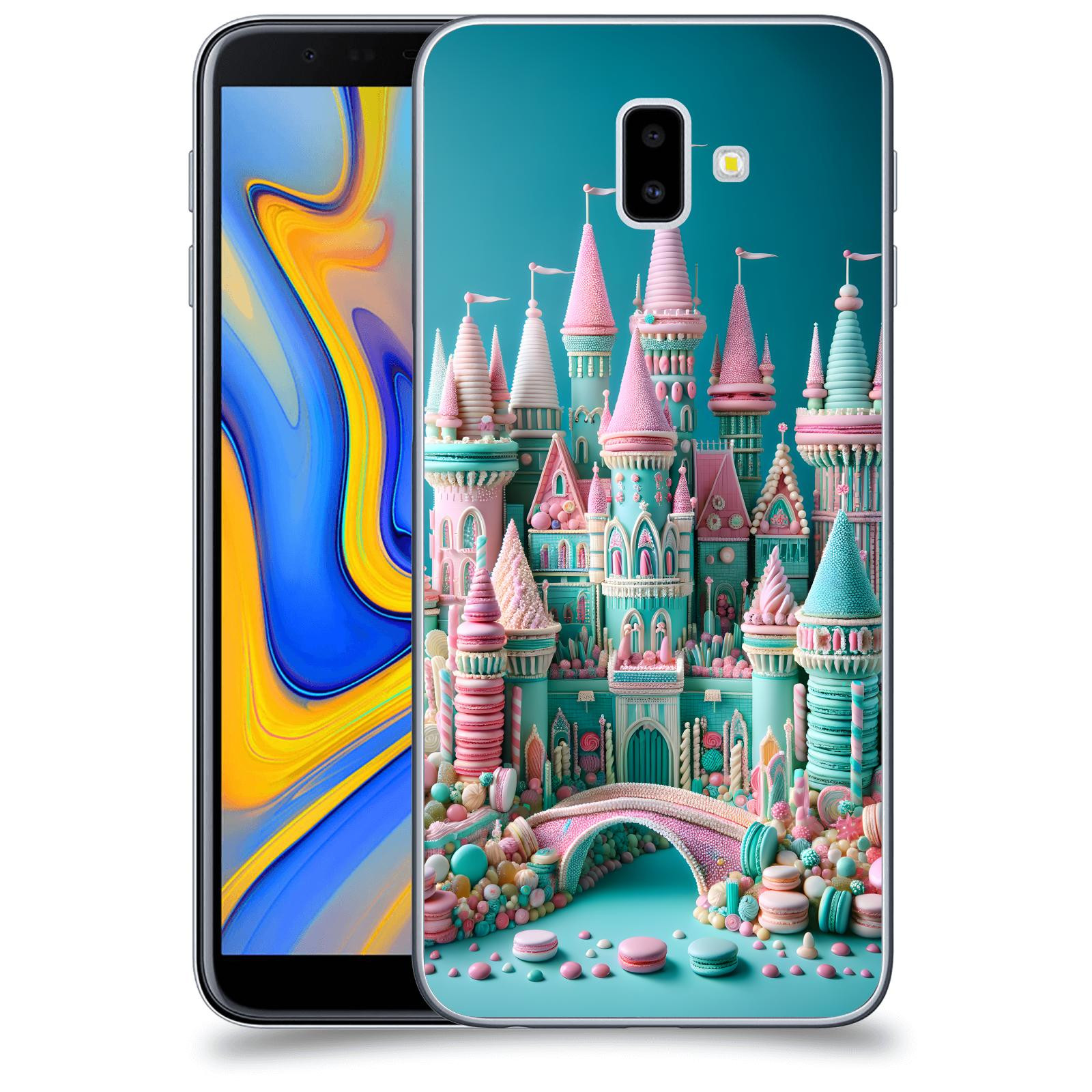 ACOVER Kryt na mobil Samsung Galaxy J6+ J610F - Candy castle 2