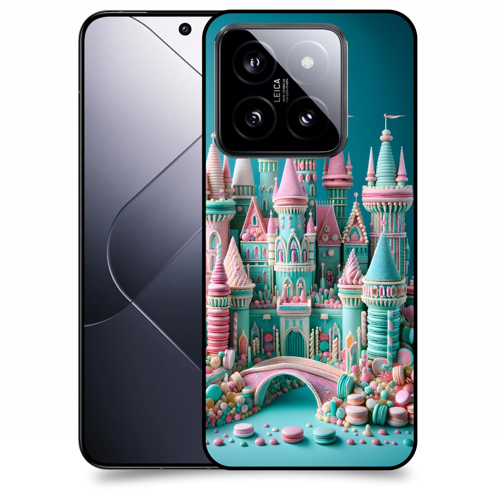 ACOVER Kryt na mobil Xiaomi 14 Pro - Candy castle 2