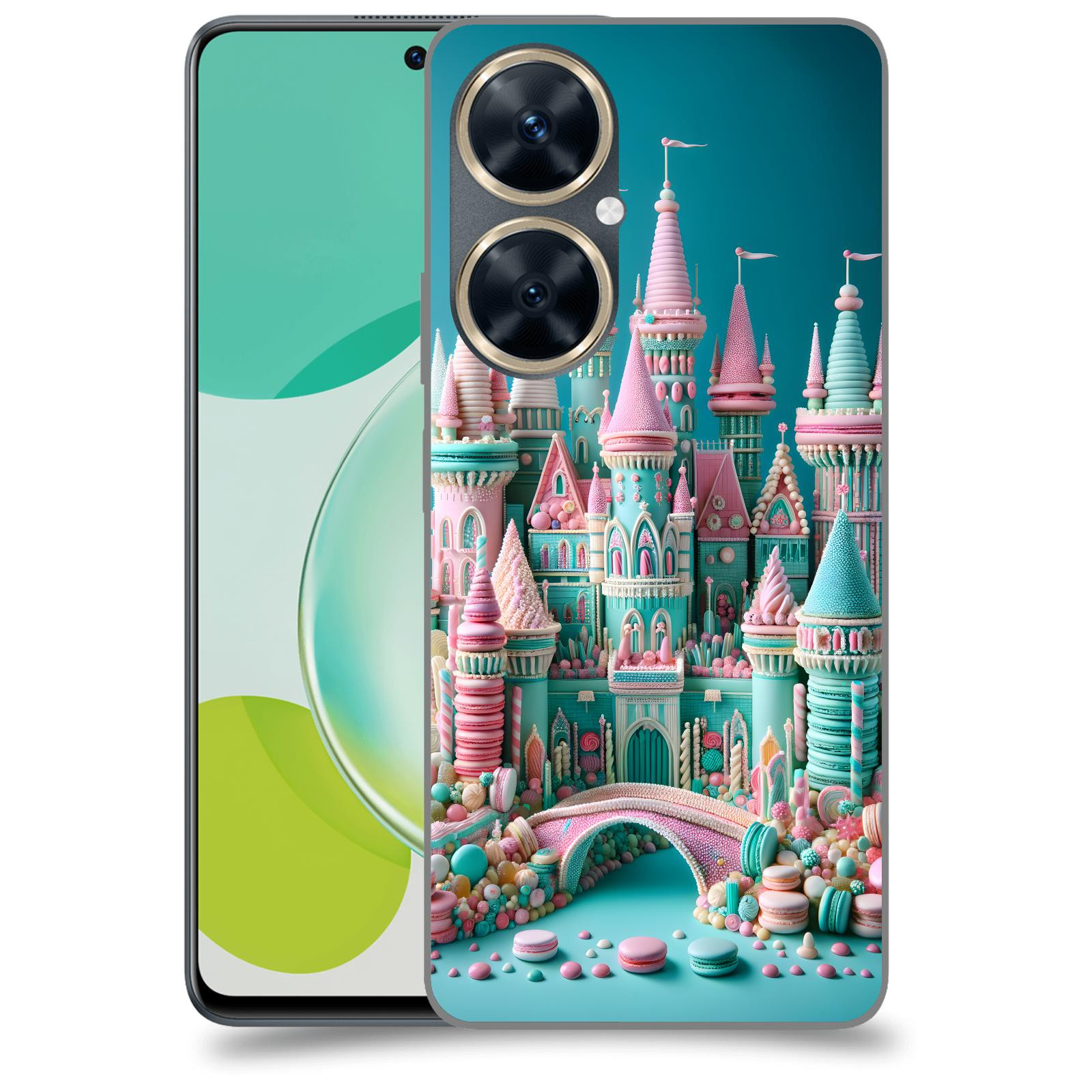 ACOVER Kryt na mobil HUAWEI Nova 11 - Candy castle 2