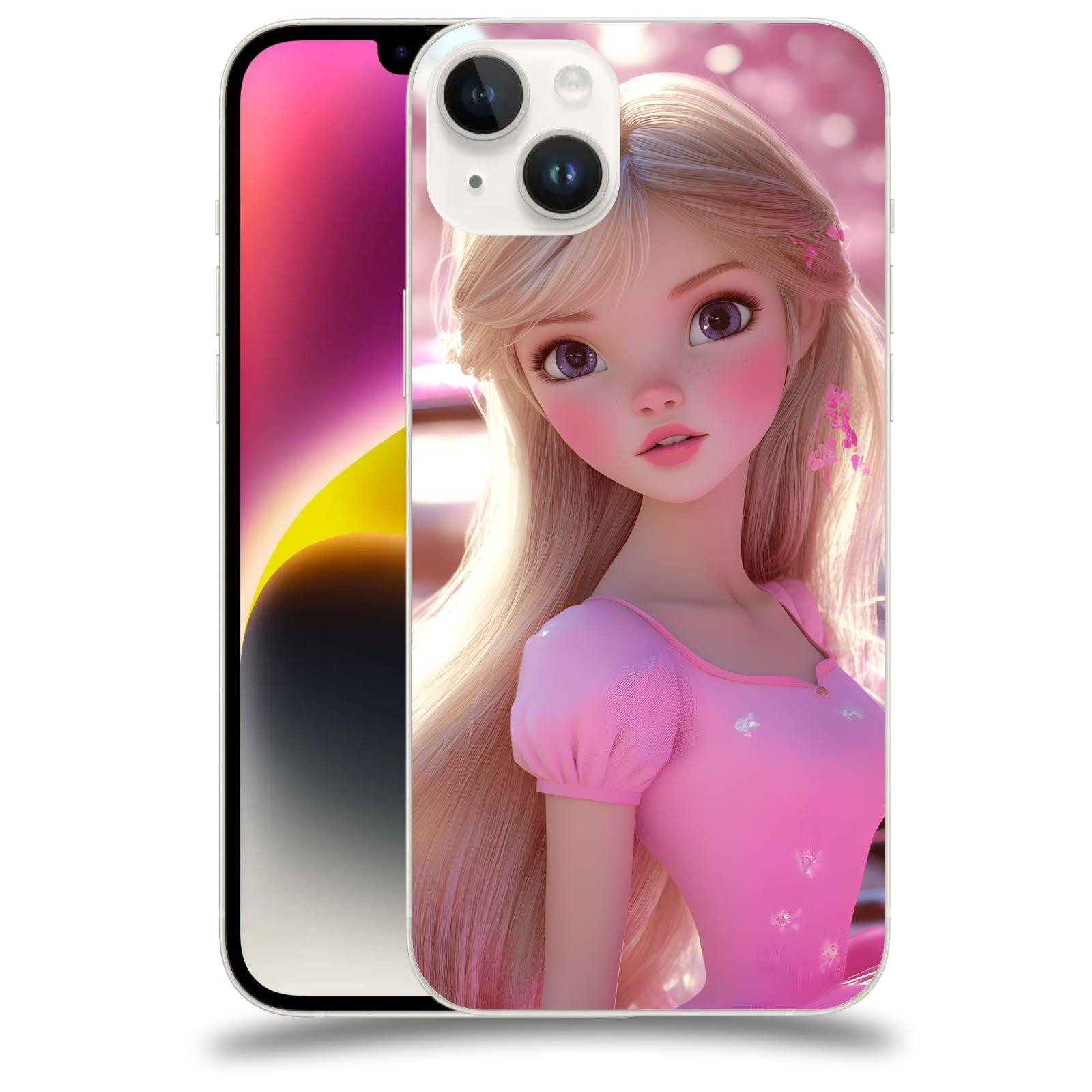 ACOVER Kryt na mobil Apple iPhone 14 Plus - Barbie