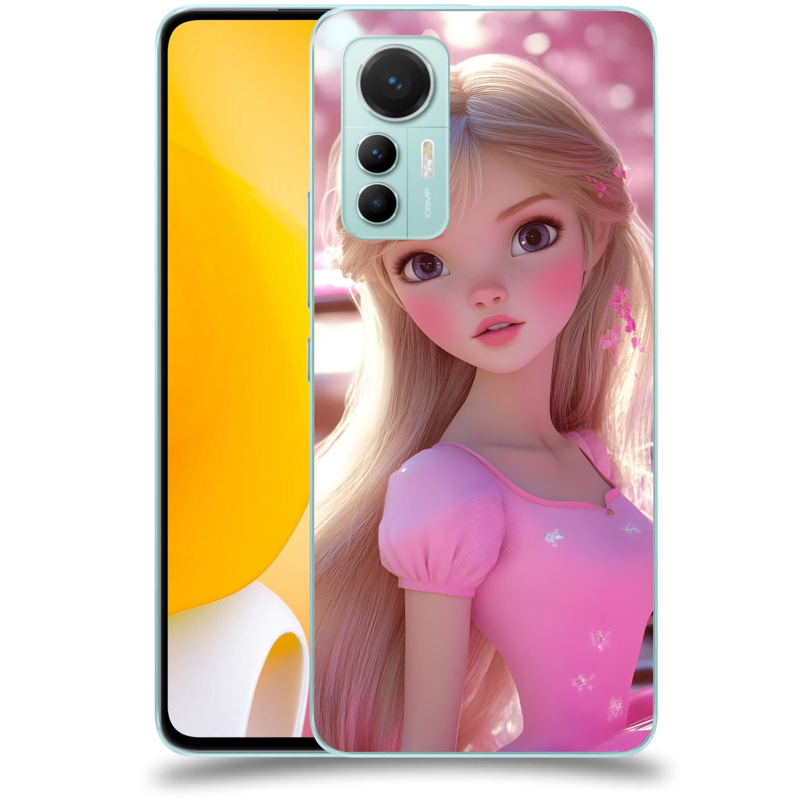 ACOVER Kryt na mobil Xiaomi 12 Lite - Barbie
