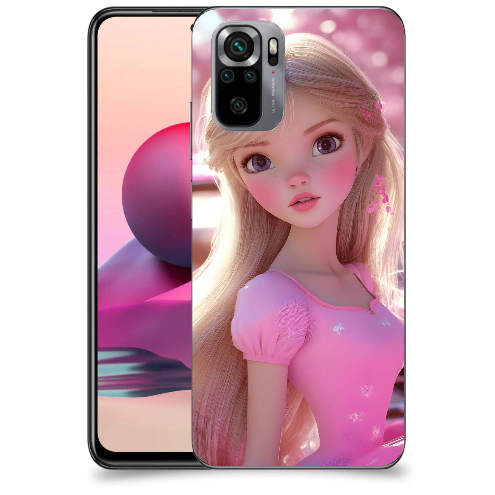 ACOVER Kryt na mobil Xiaomi Redmi Note 10S - Barbie