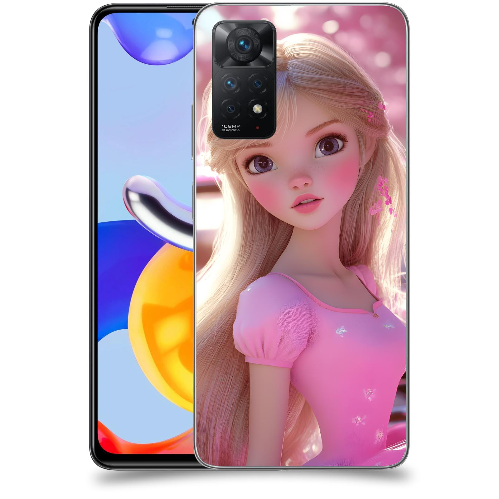 ACOVER Kryt na mobil Xiaomi Redmi Note 11 Pro - Barbie