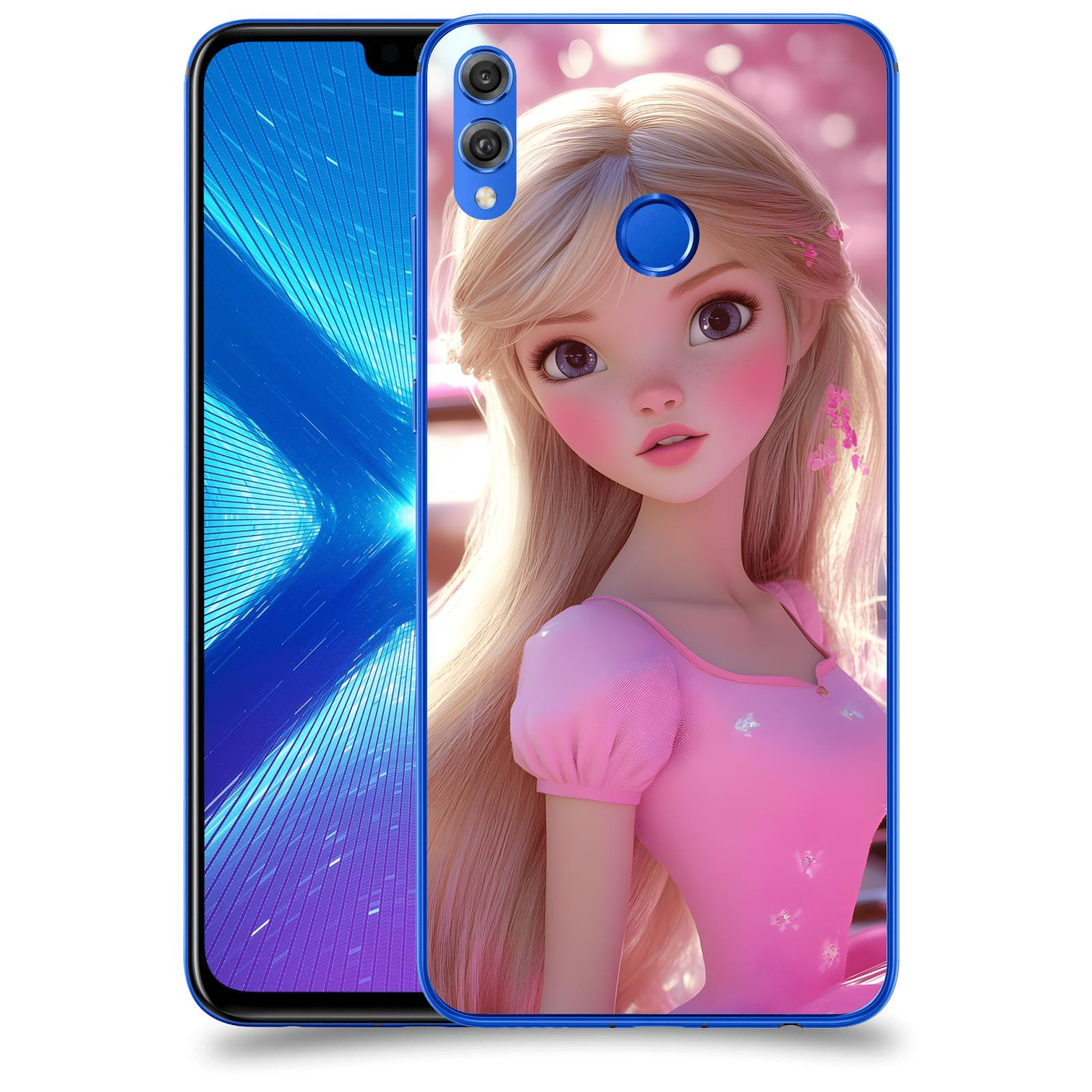 ACOVER Kryt na mobil Honor 8X - Barbie