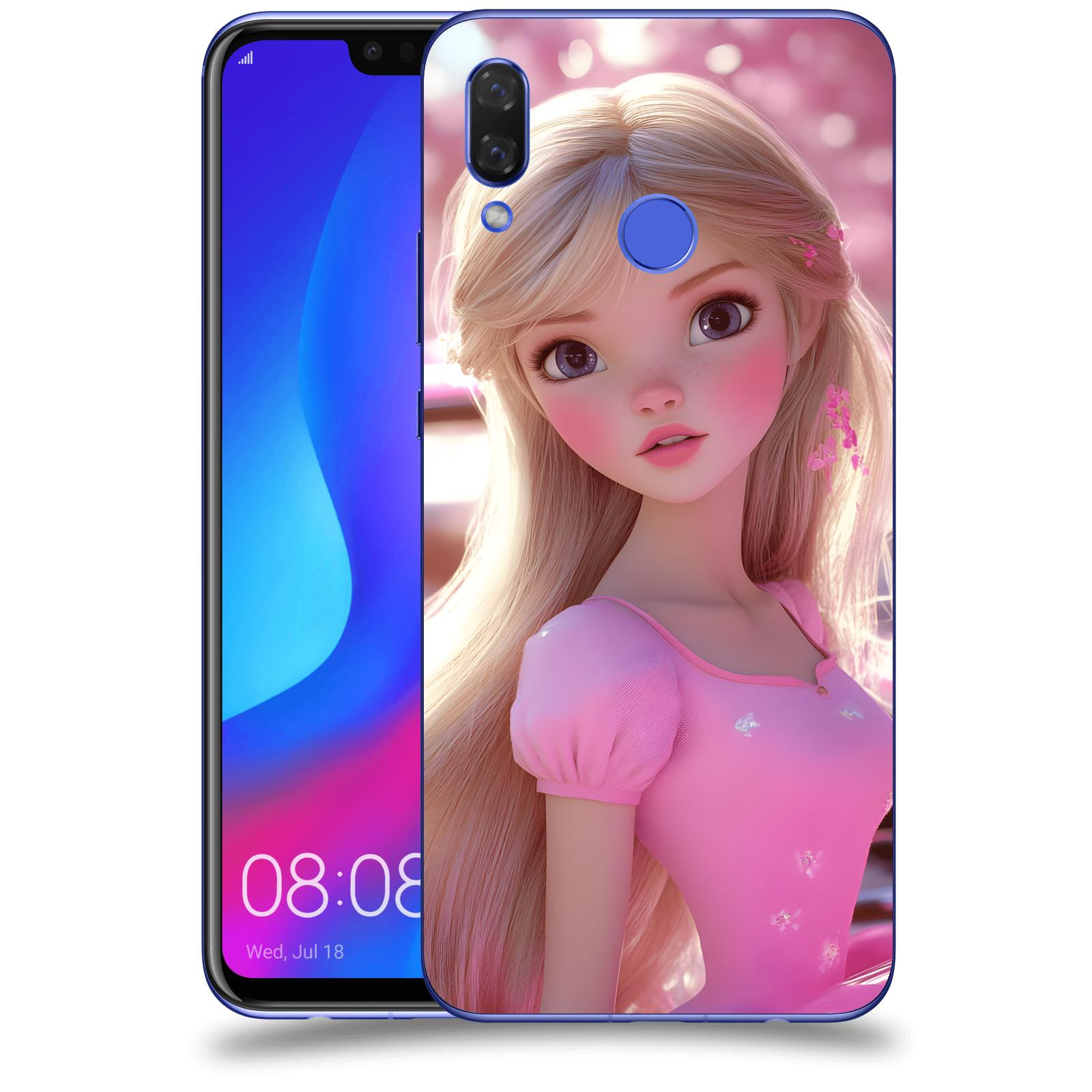 ACOVER Kryt na mobil Huawei Nova 3i - Barbie