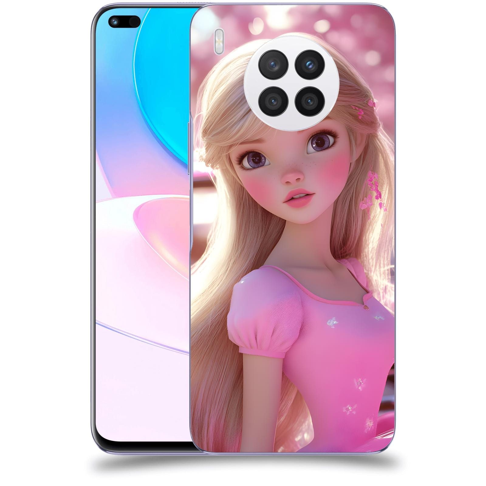 ACOVER Kryt na mobil Huawei Nova 8i - Barbie