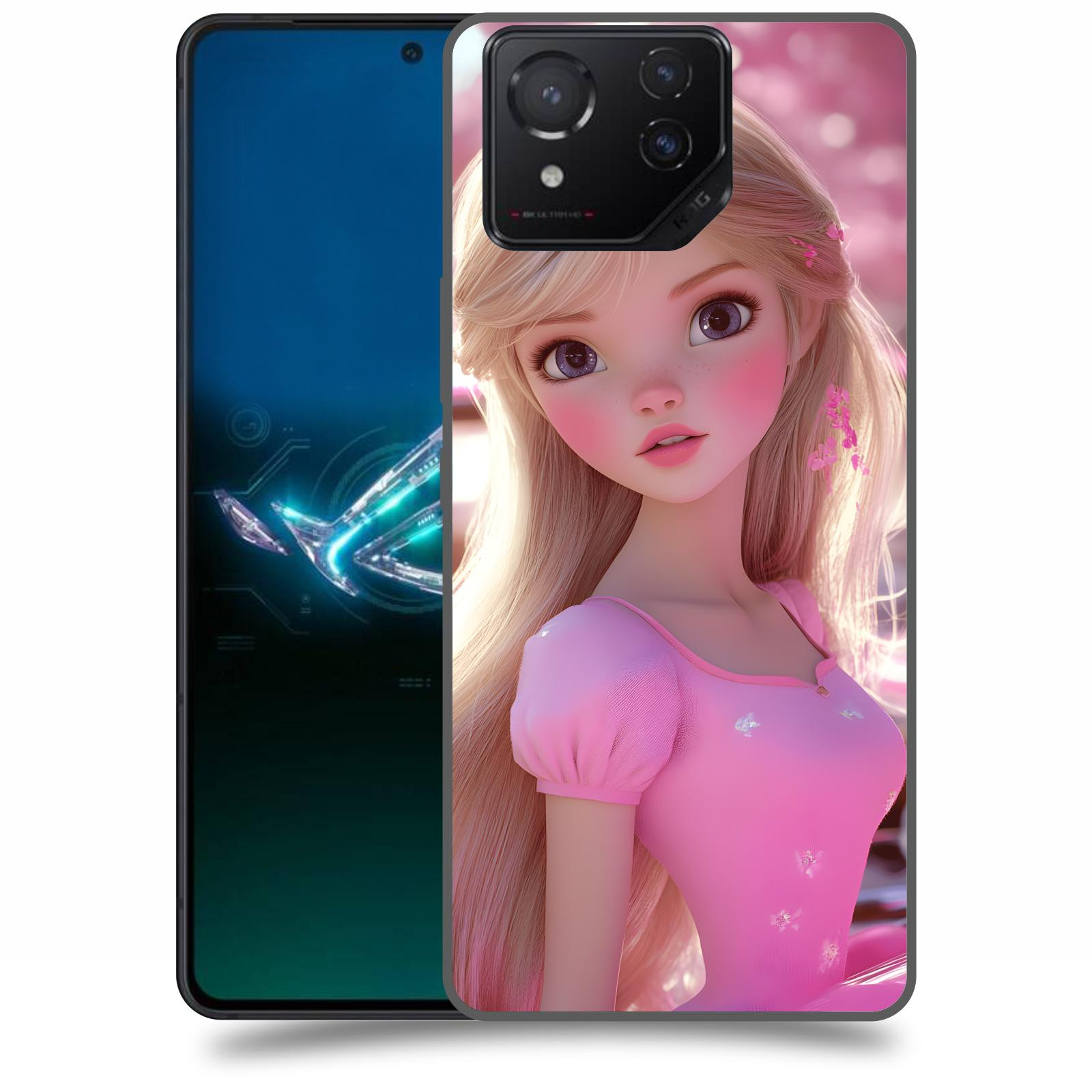 ACOVER Kryt na mobil Asus ROG Phone 8 - Barbie