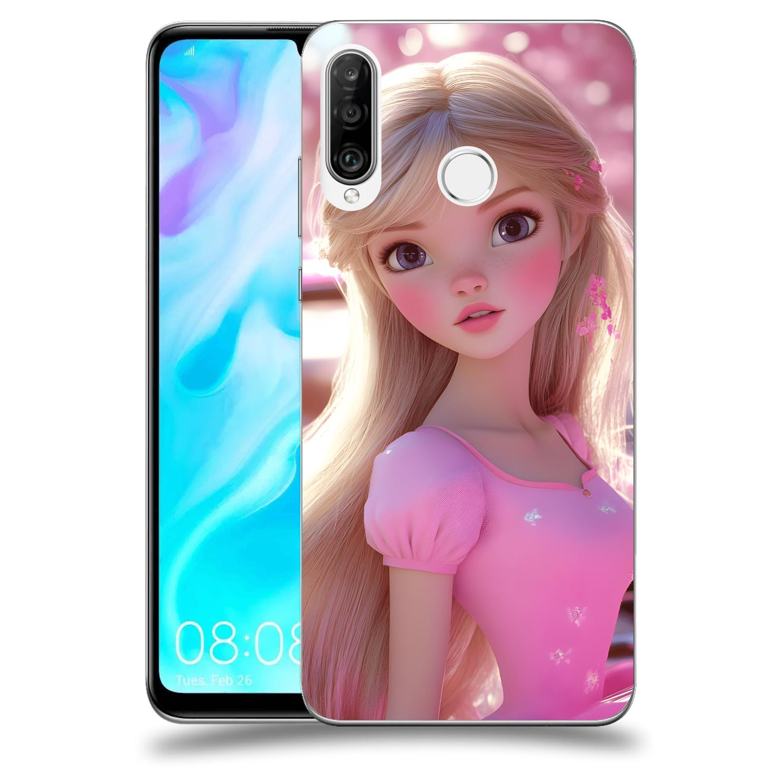 ACOVER Kryt na mobil Huawei P30 Lite - Barbie