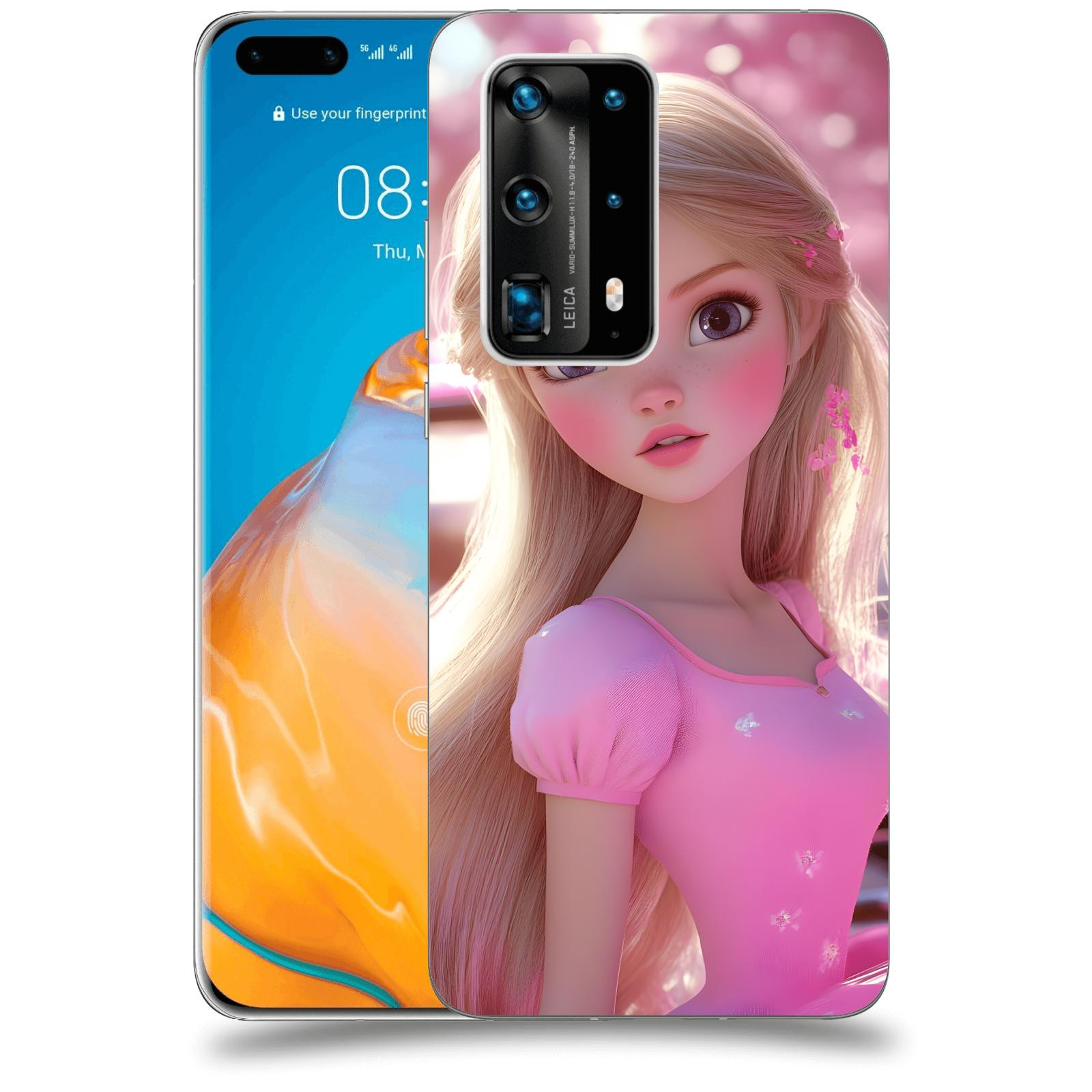 ACOVER Kryt na mobil Huawei P40 Pro - Barbie