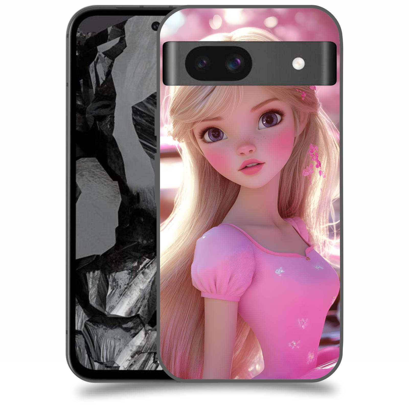ACOVER Kryt na mobil Google Pixel 8A - Barbie