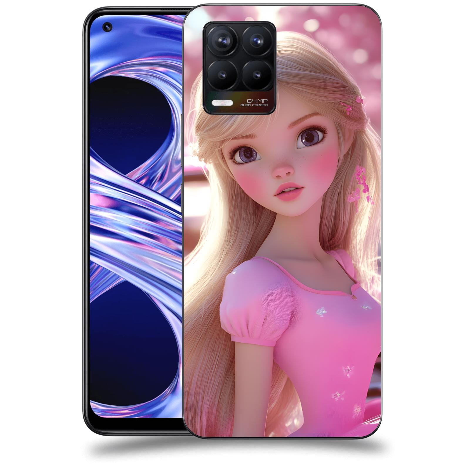 ACOVER Kryt na mobil Realme 8 - Barbie