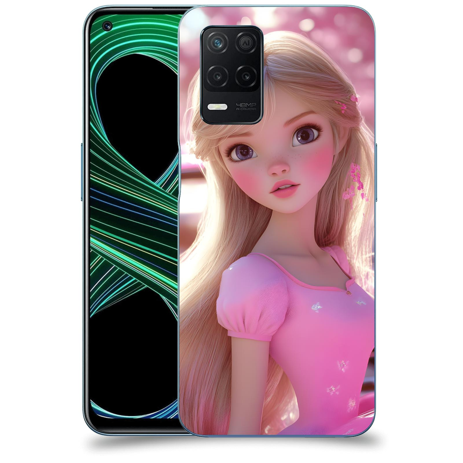 ACOVER Kryt na mobil Realme 8 5G - Barbie