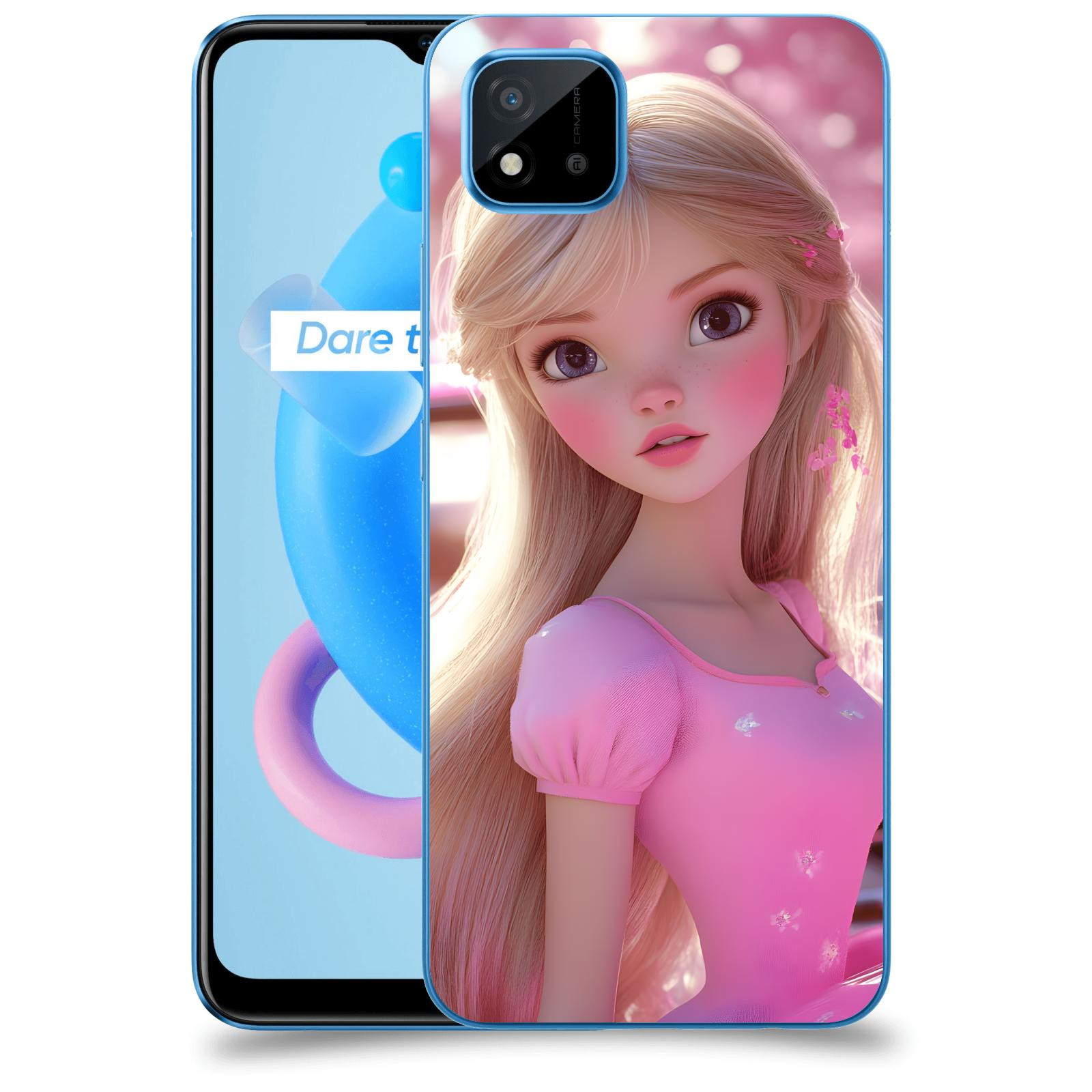 ACOVER Kryt na mobil Realme C11 (2021) - Barbie