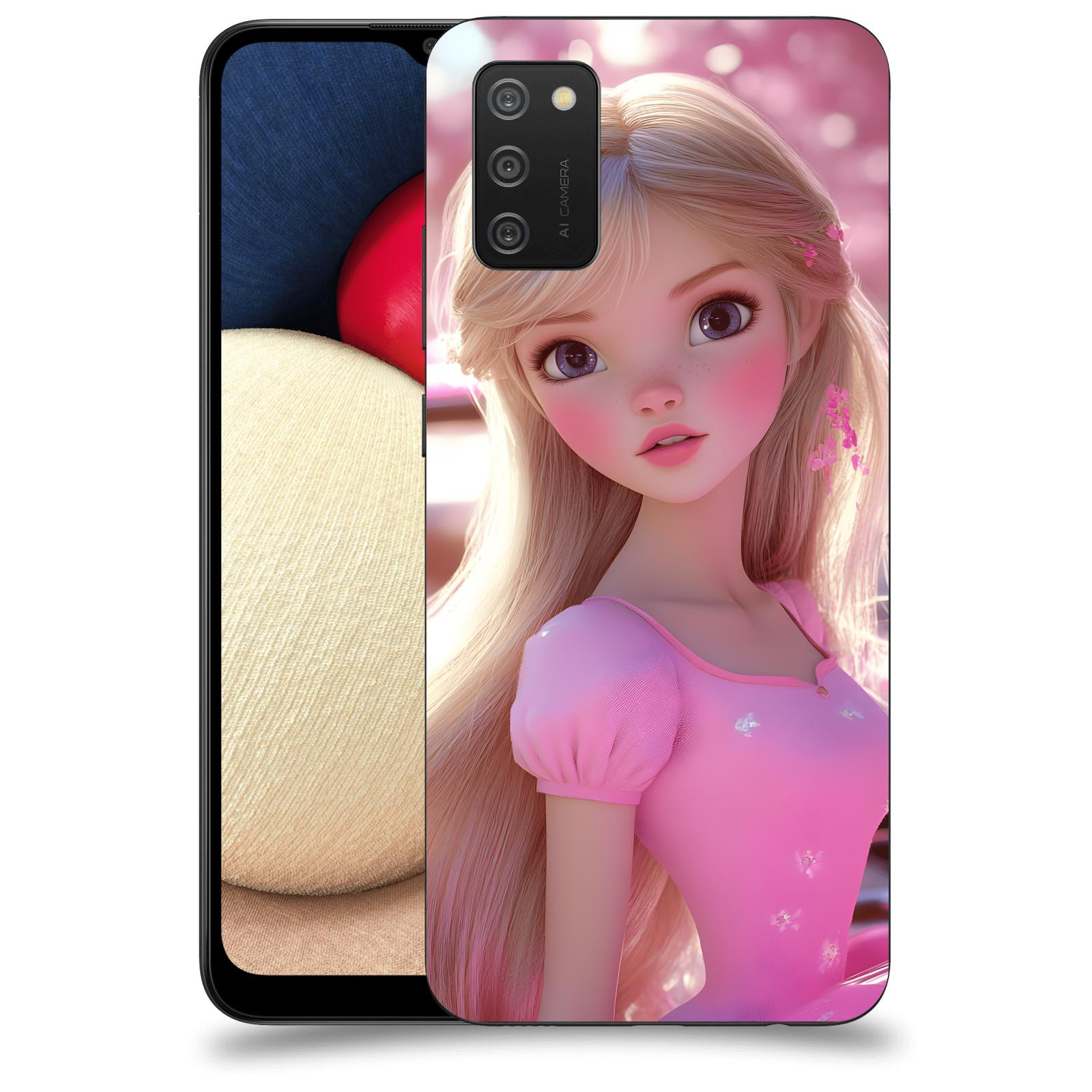 ACOVER Kryt na mobil Samsung Galaxy A02s A025G - Barbie