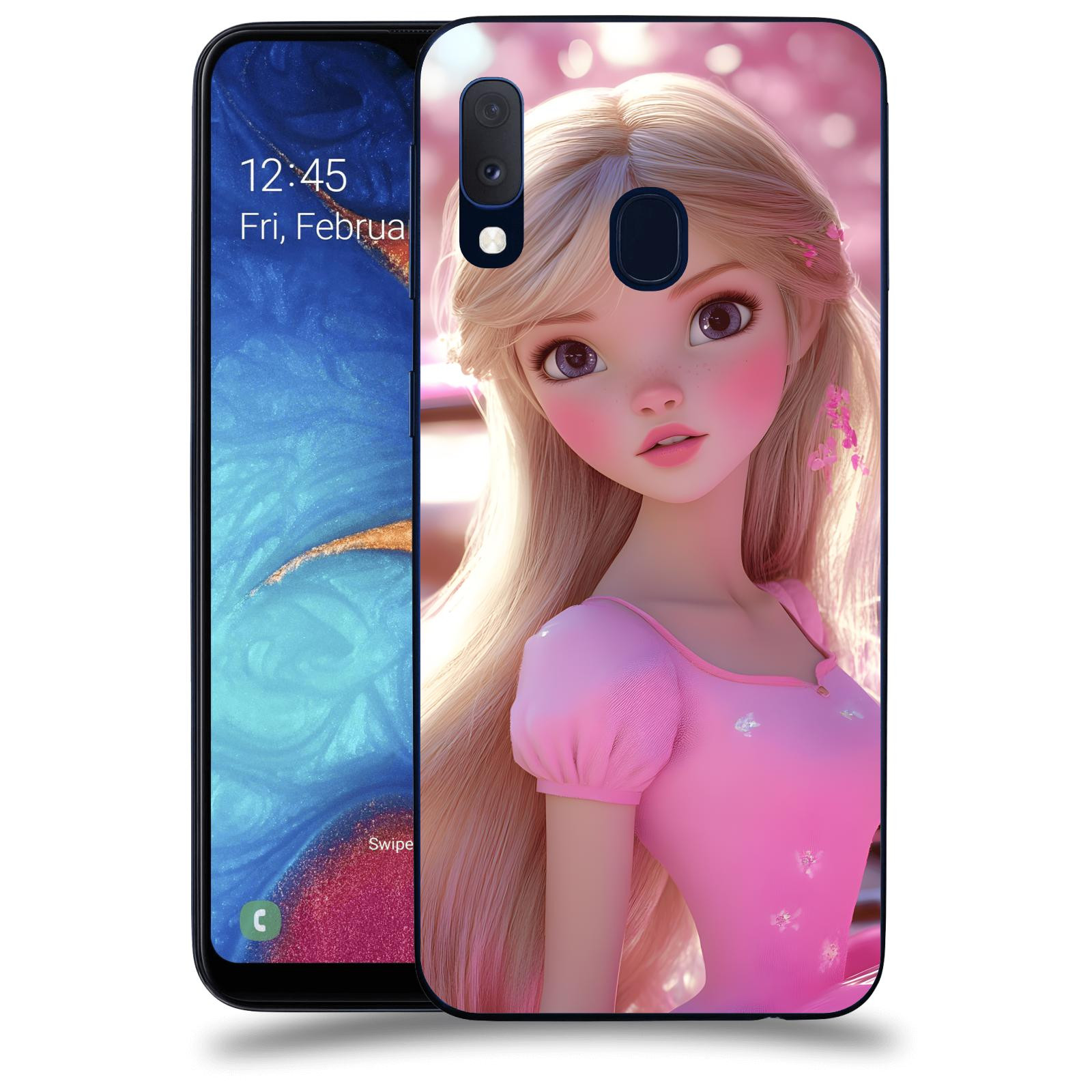 ACOVER Kryt na mobil Samsung Galaxy A20e A202F - Barbie