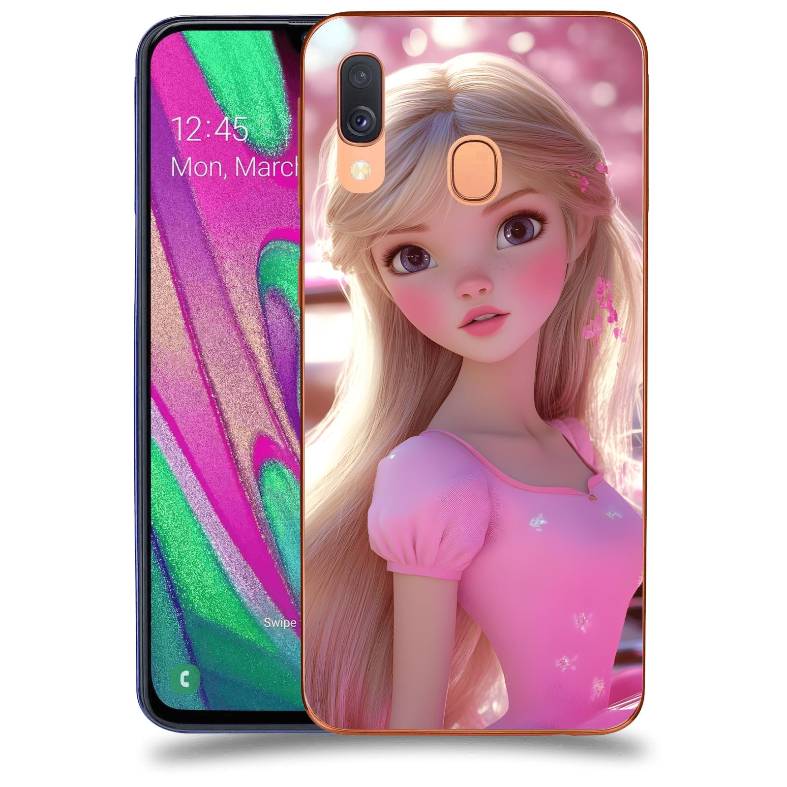 ACOVER Kryt na mobil Samsung Galaxy A40 A405F - Barbie