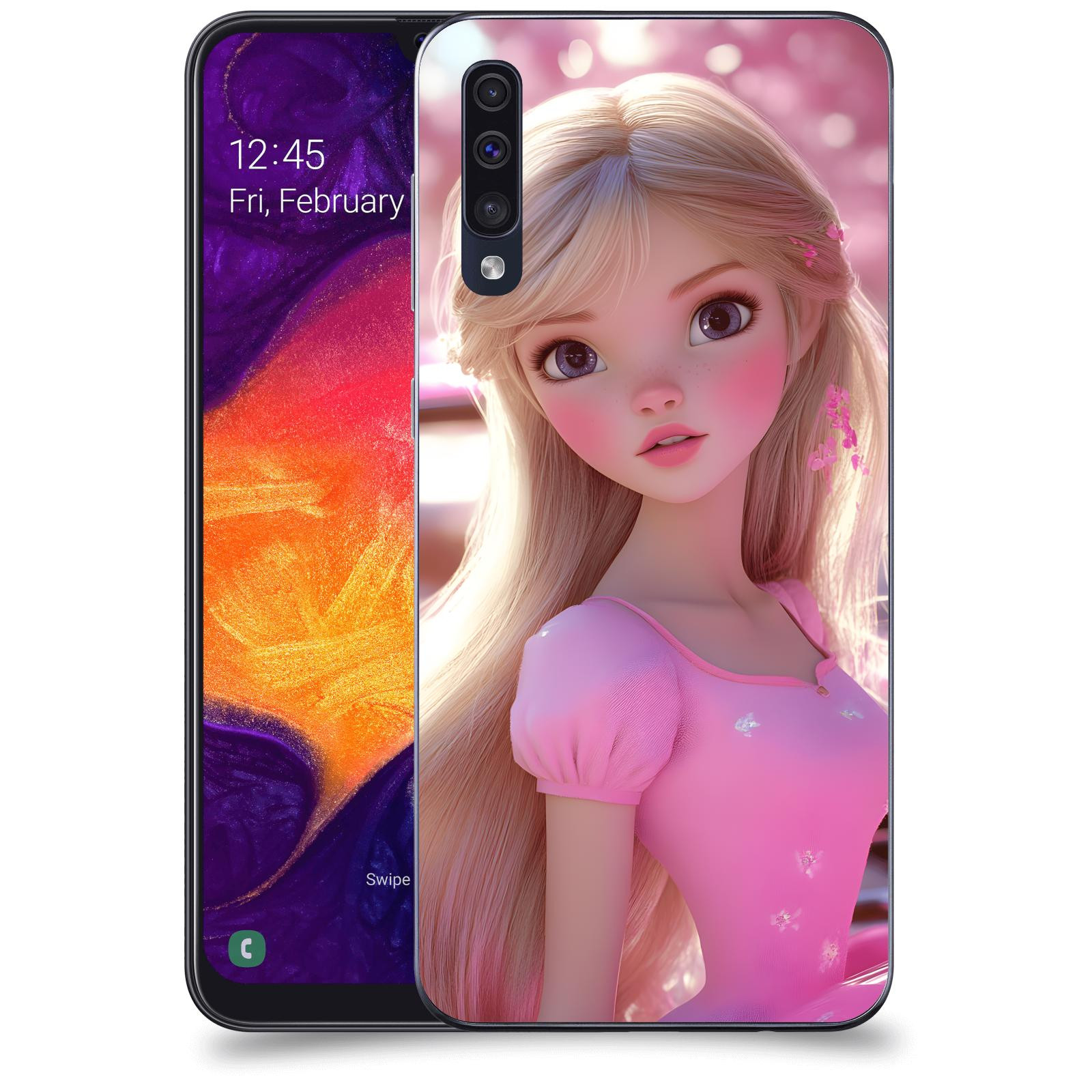 ACOVER Kryt na mobil Samsung Galaxy A50 A505F - Barbie