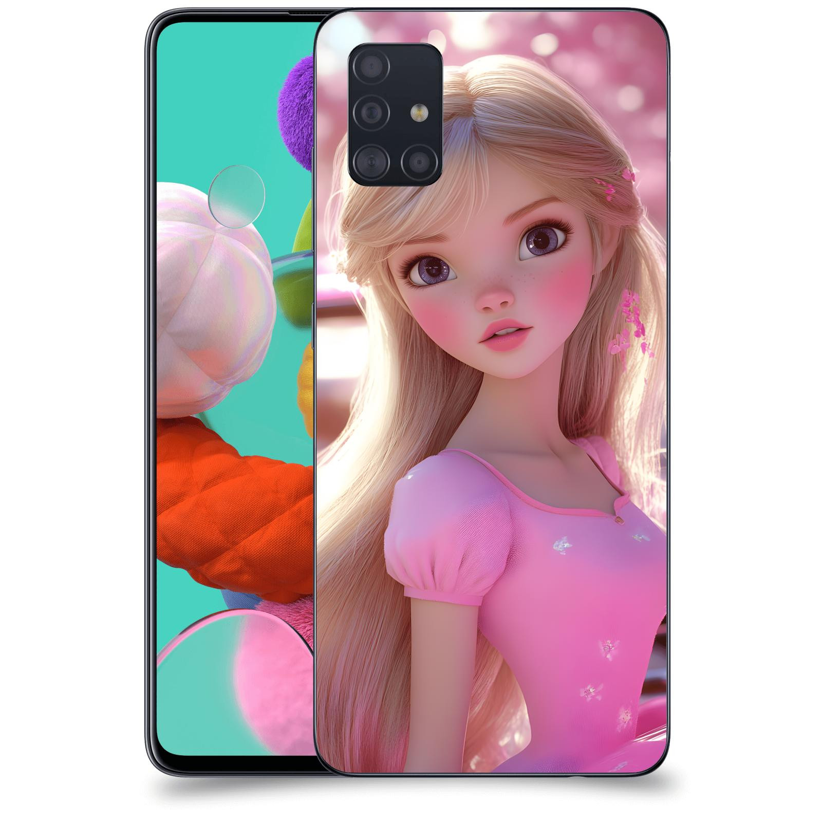 ACOVER Kryt na mobil Samsung Galaxy A51 A515F - Barbie