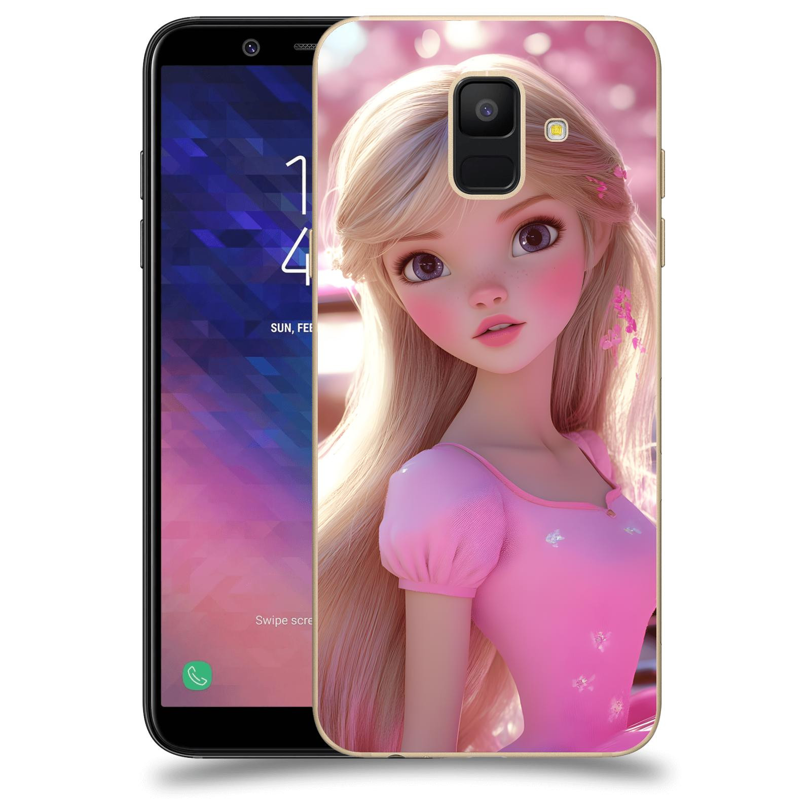 ACOVER Kryt na mobil Samsung Galaxy A6 A600F - Barbie