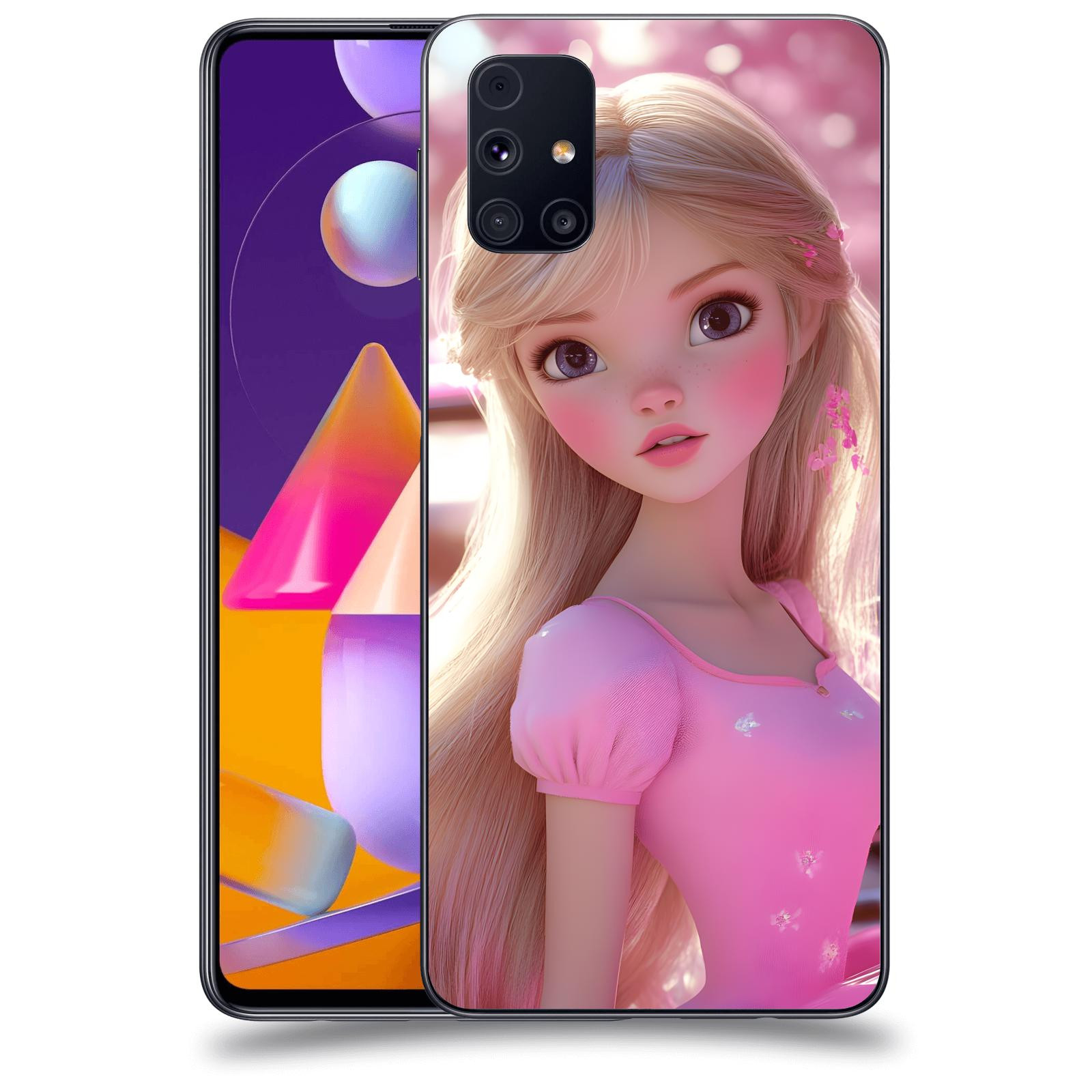 ACOVER Kryt na mobil Samsung Galaxy M31s - Barbie