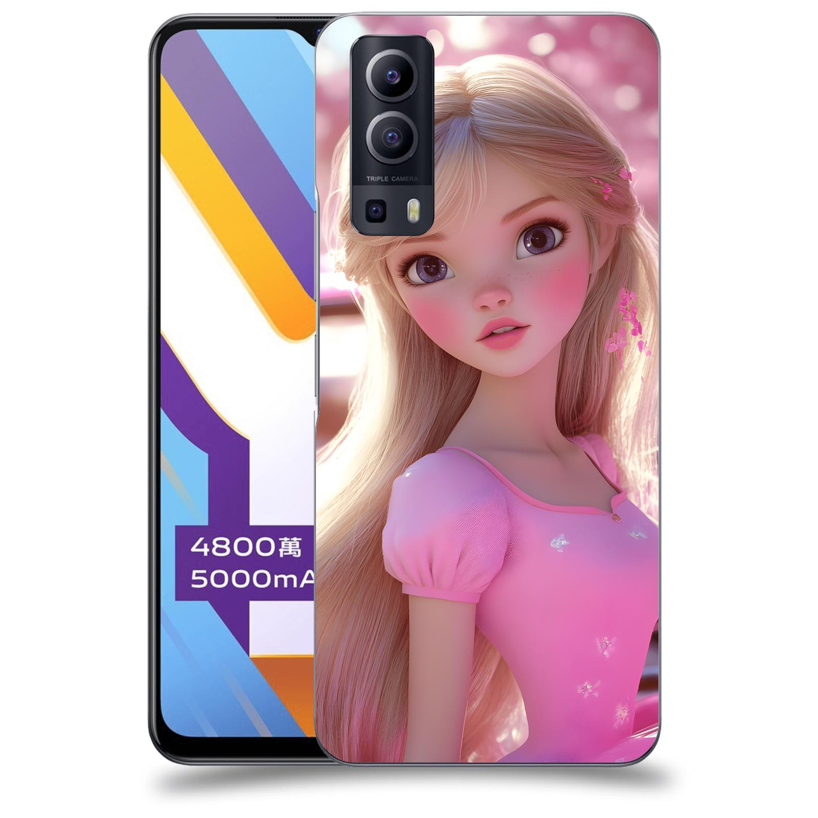 ACOVER Kryt na mobil Vivo Y52 5G - Barbie