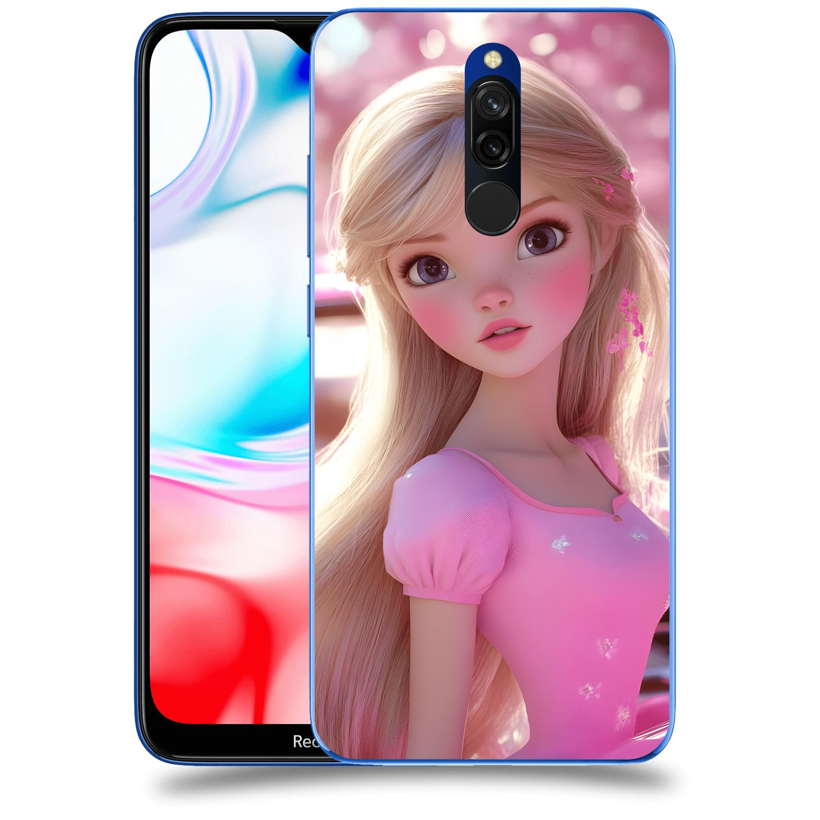 ACOVER Kryt na mobil Xiaomi Redmi 8 - Barbie