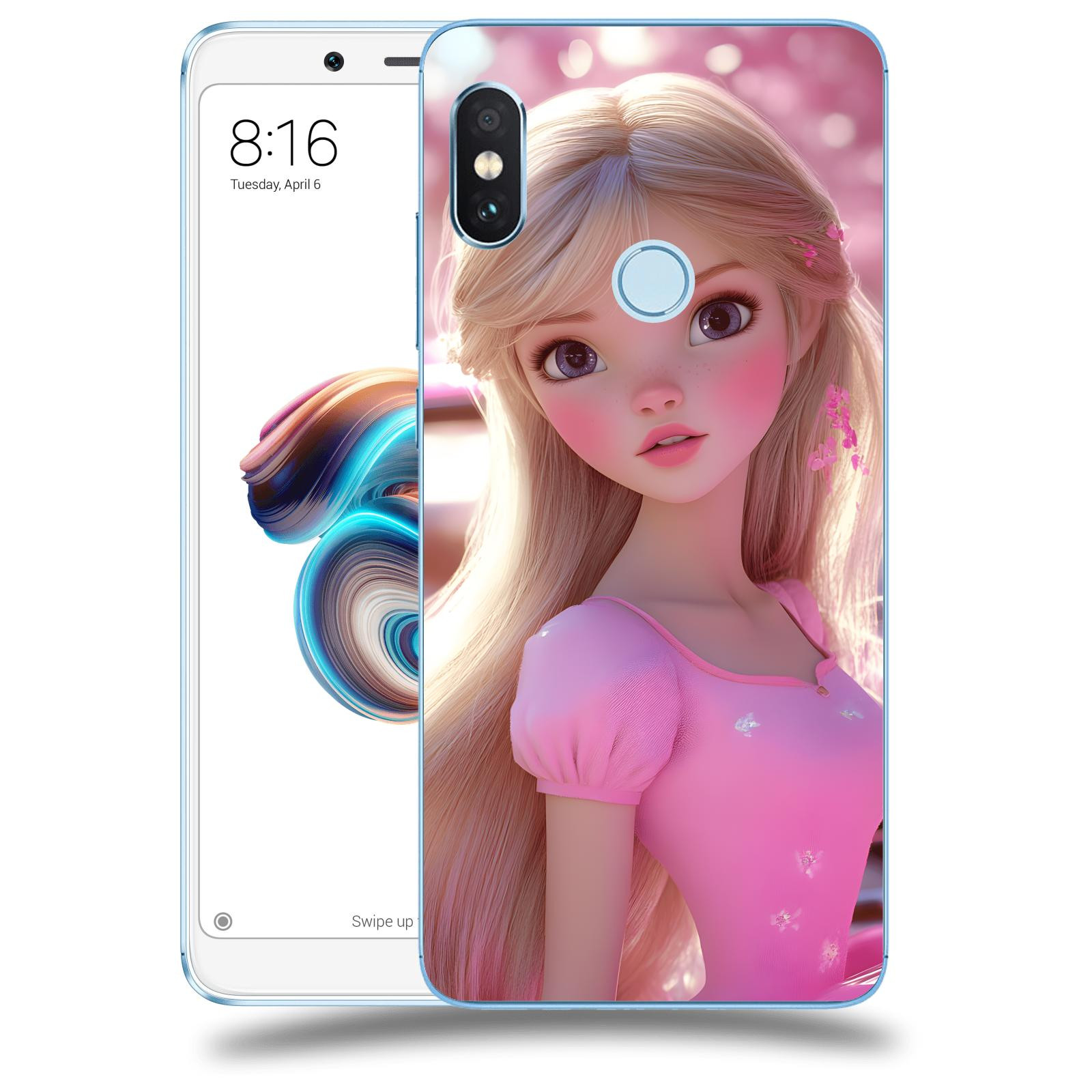 ACOVER Kryt na mobil Xiaomi Redmi Note 5 Global - Barbie