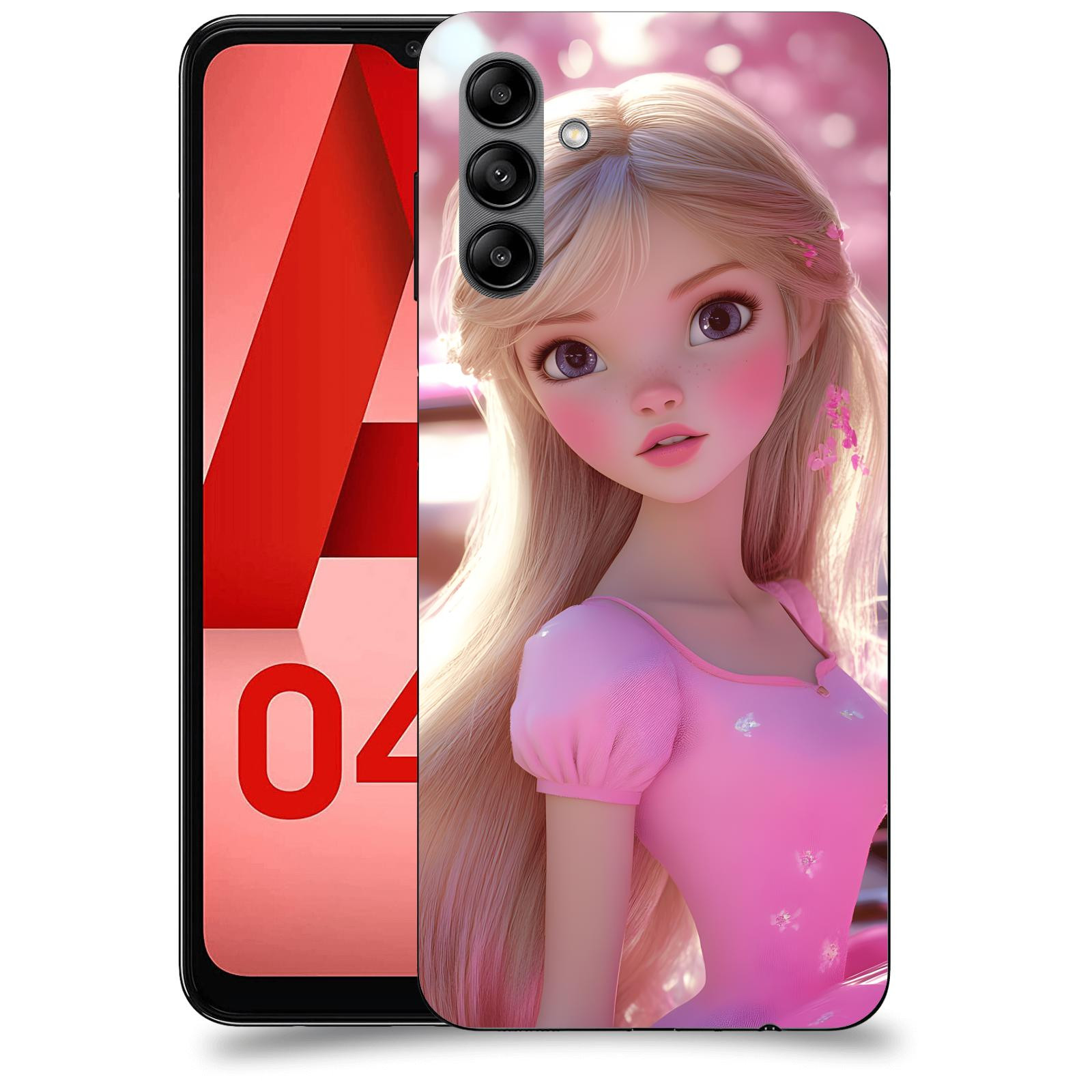 ACOVER Kryt na mobil Samsung Galaxy A04s - Barbie