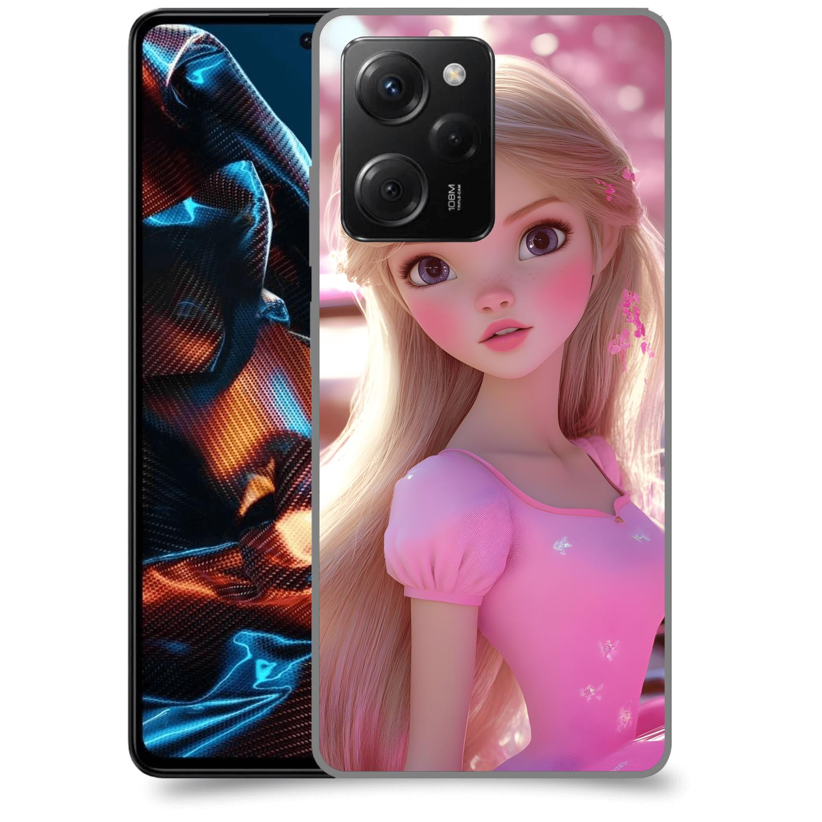 ACOVER Kryt na mobil Xiaomi Poco X5 Pro - Barbie