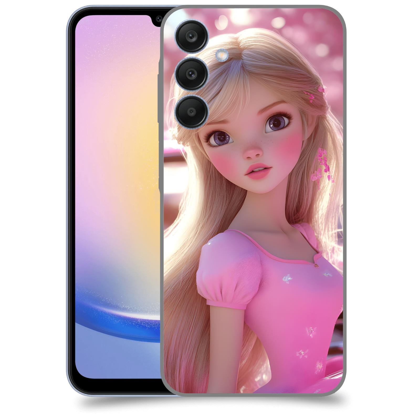 ACOVER Kryt na mobil Samsung Galaxy A25 5G - Barbie