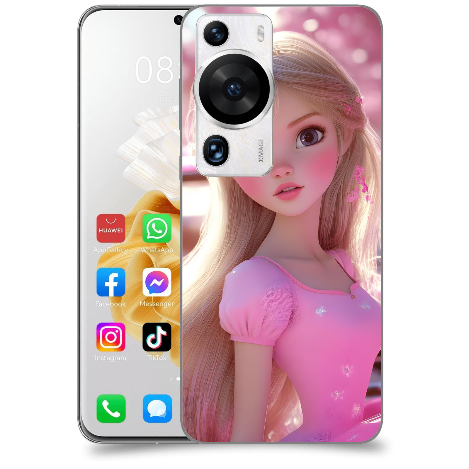 ACOVER Kryt na mobil Huawei P60 Pro - Barbie