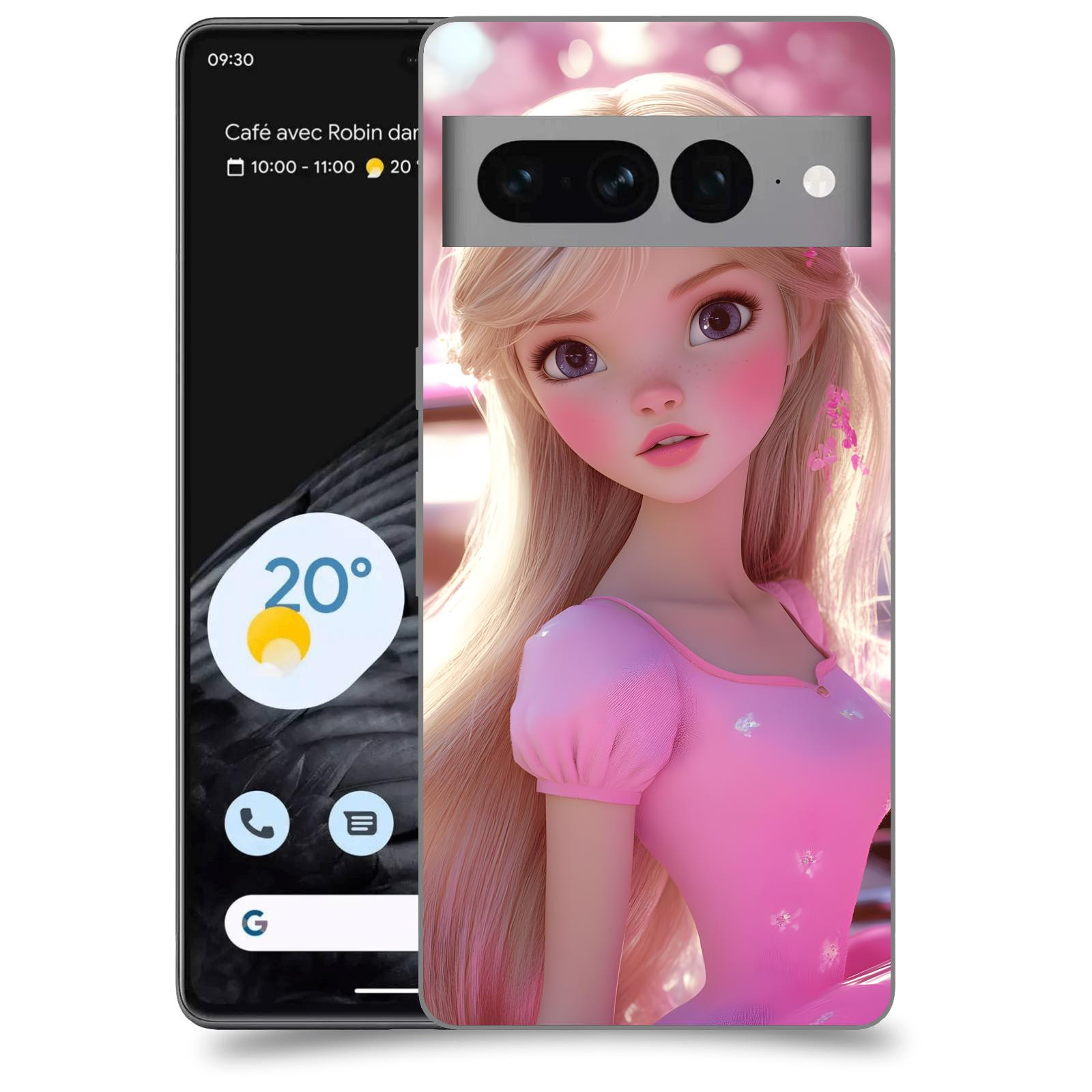 ACOVER Kryt na mobil Google pixel 7 pro - Barbie