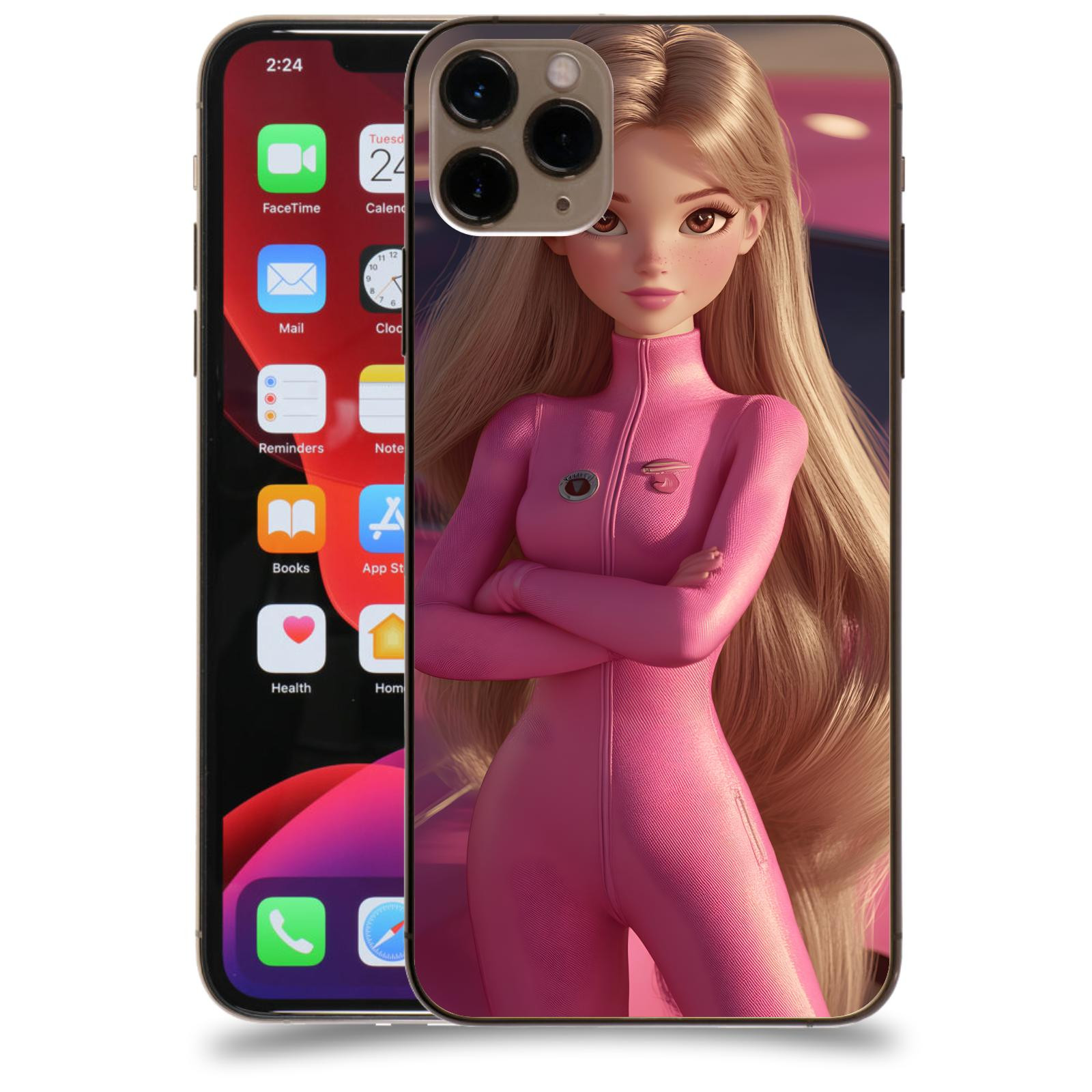 ACOVER Kryt na mobil Apple iPhone 11 Pro Max - Pink girl
