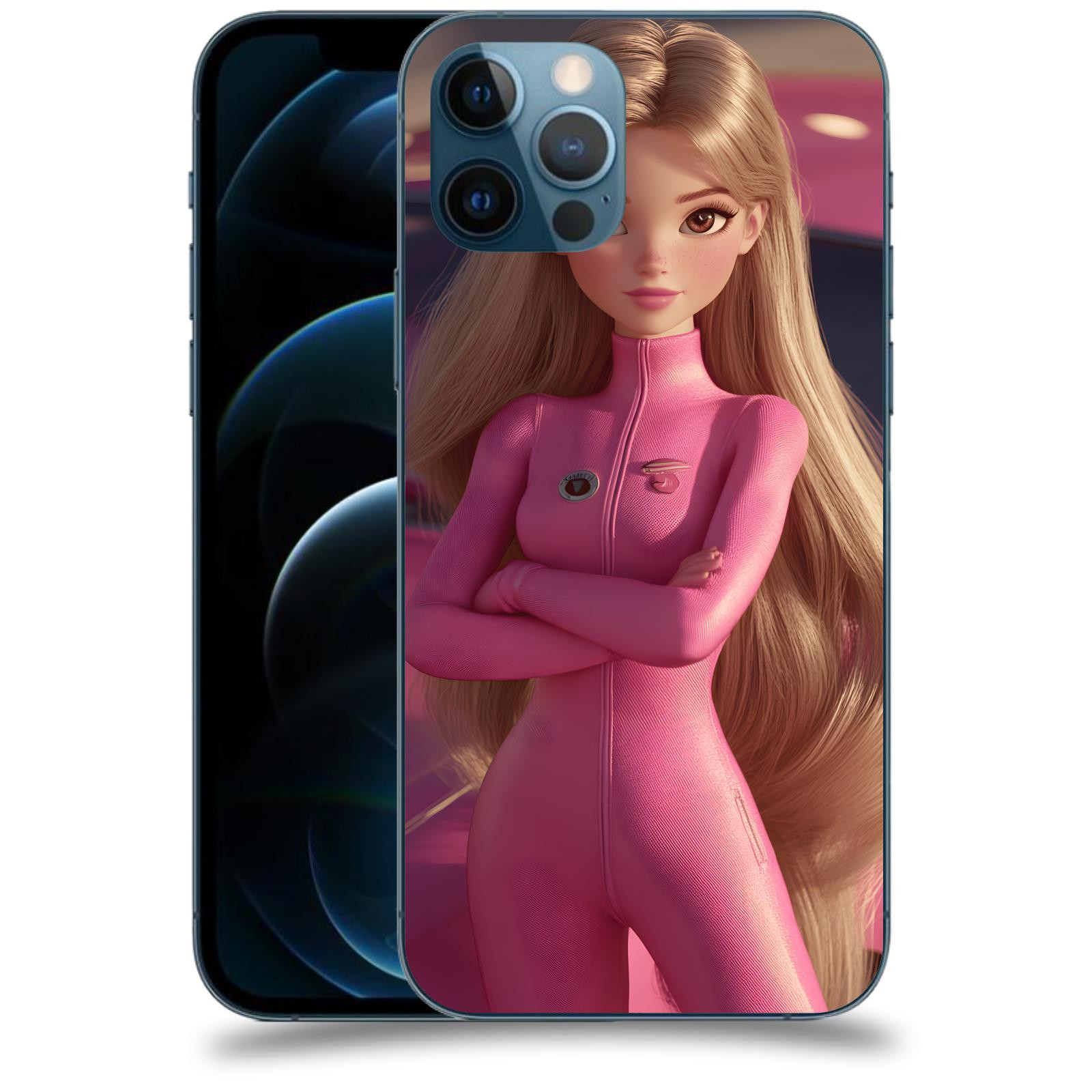ACOVER Kryt na mobil Apple iPhone 12 Pro - Pink girl