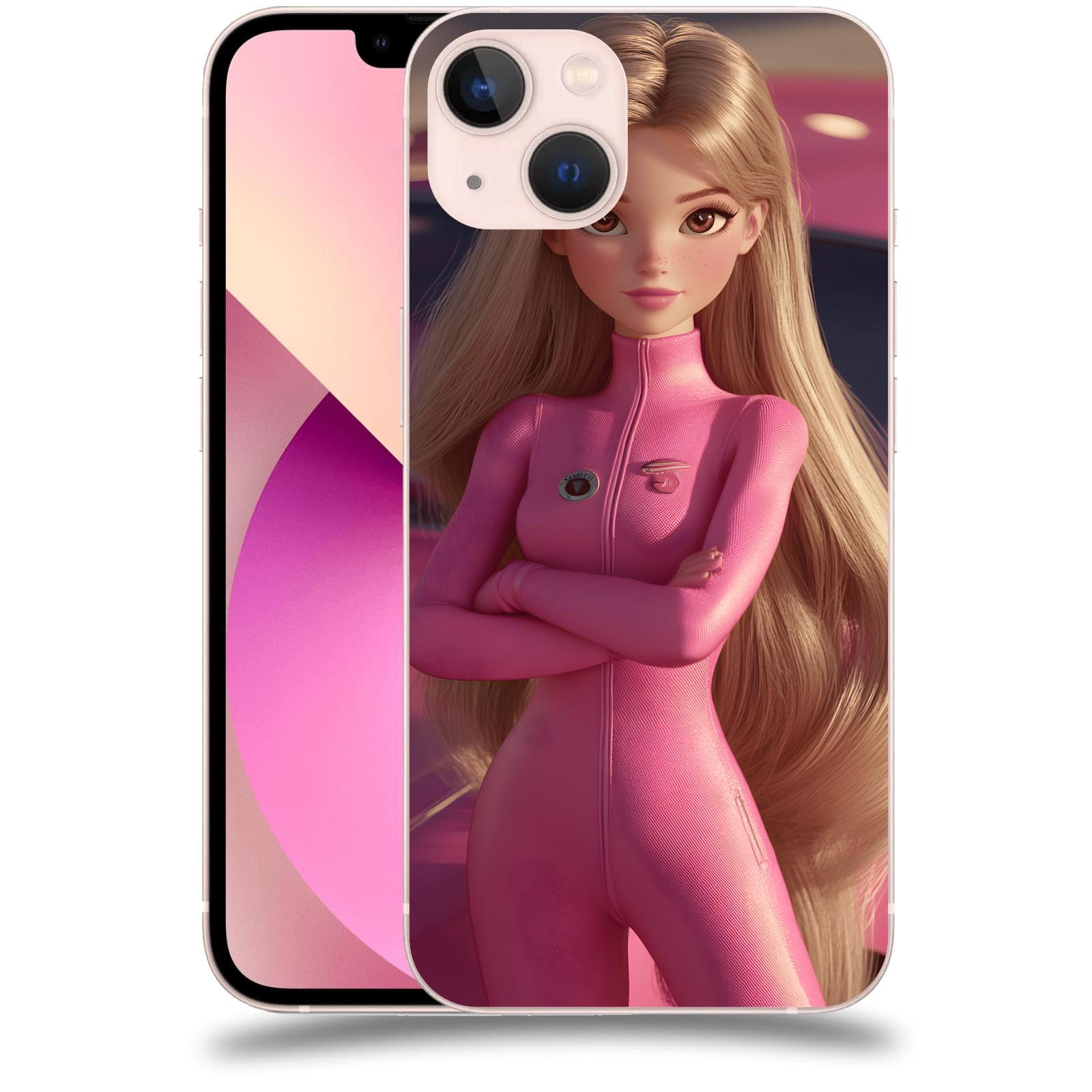 ACOVER Kryt na mobil Apple iPhone 13 - Pink girl