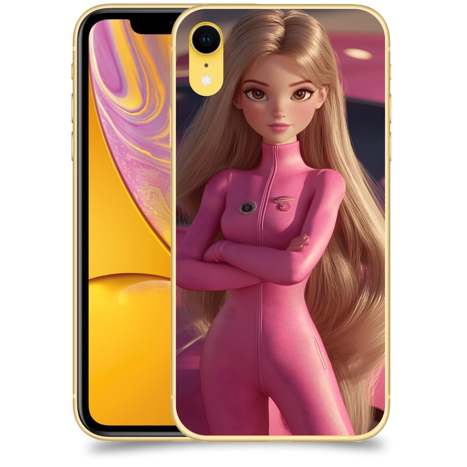 ACOVER Kryt na mobil Apple iPhone XR - Pink girl