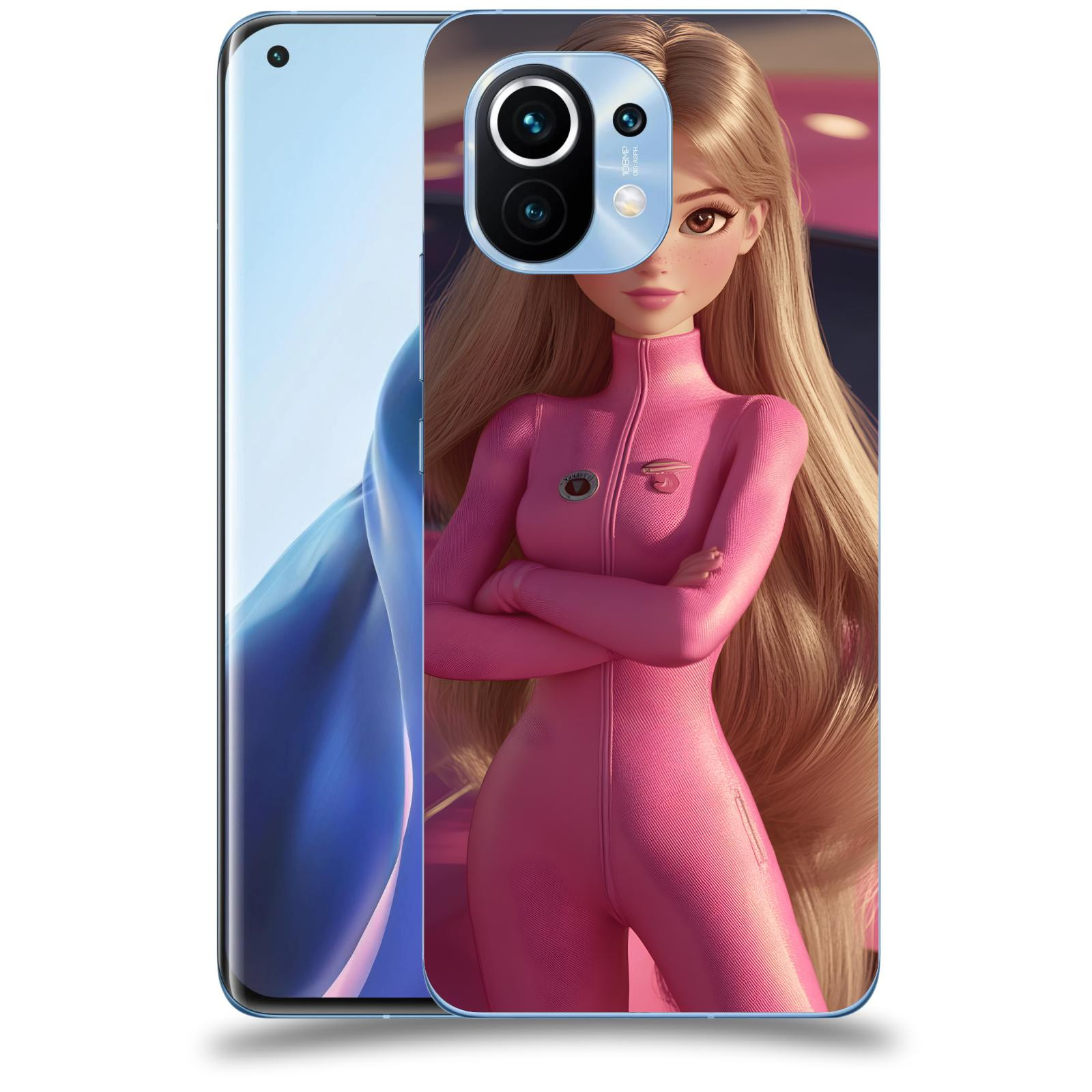 ACOVER Kryt na mobil Xiaomi Mi 11 - Pink girl