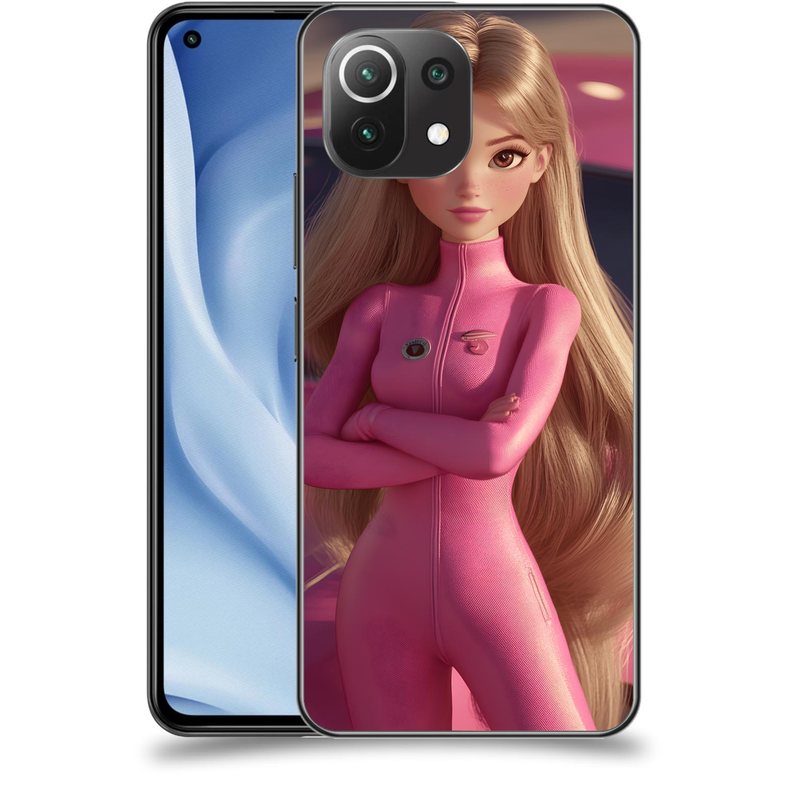 ACOVER Kryt na mobil Xiaomi Mi 11 Lite - Pink girl