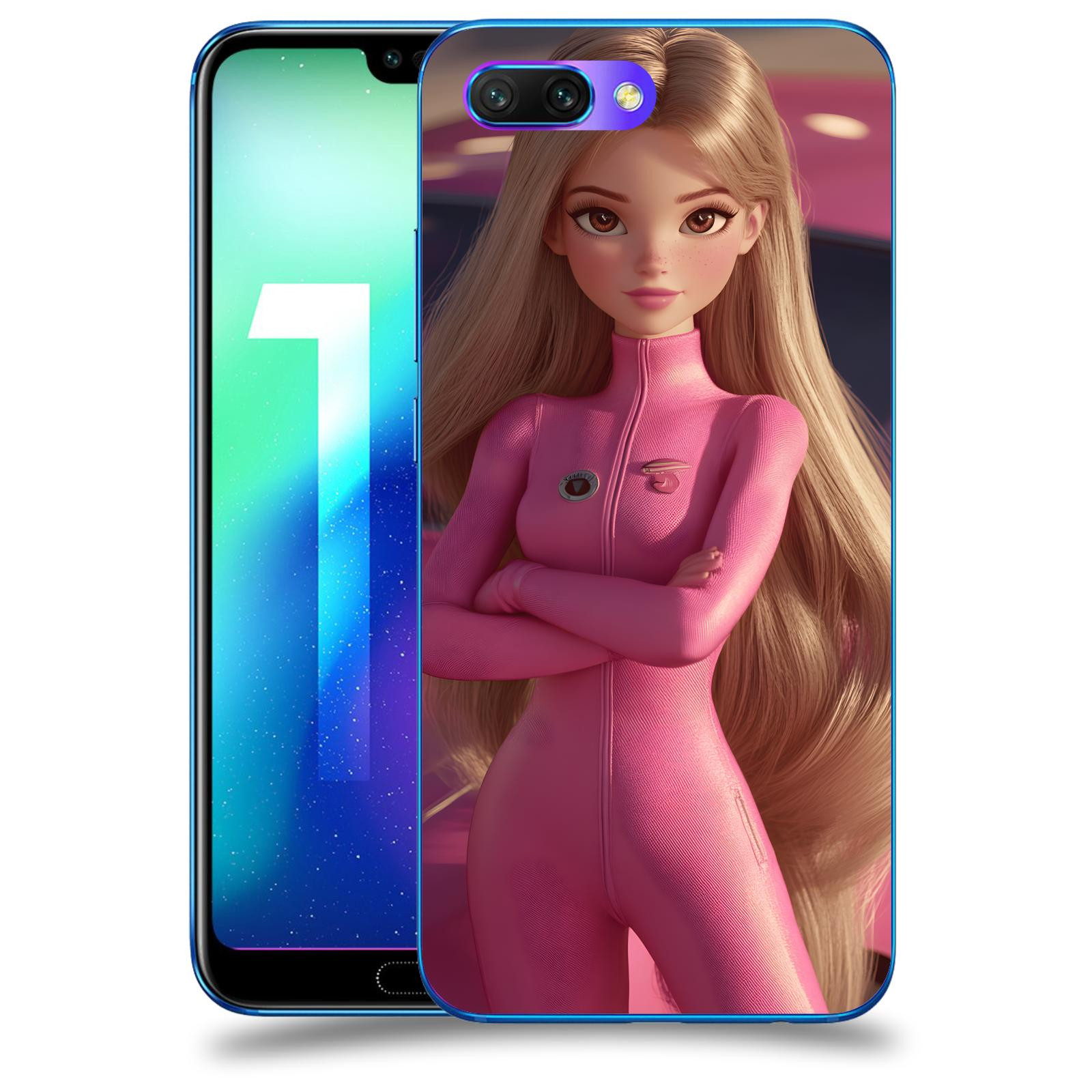 ACOVER Kryt na mobil Honor 10 - Pink girl