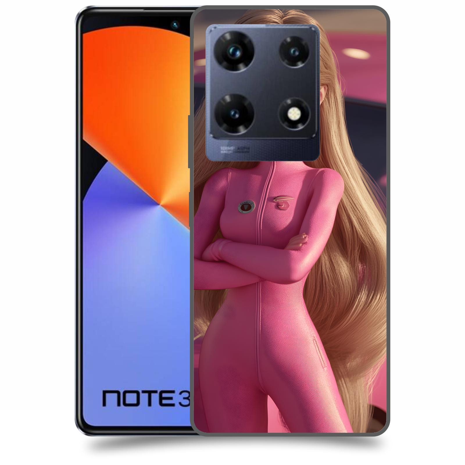 ACOVER Kryt na mobil Infinix Note 30 PRO - Pink girl